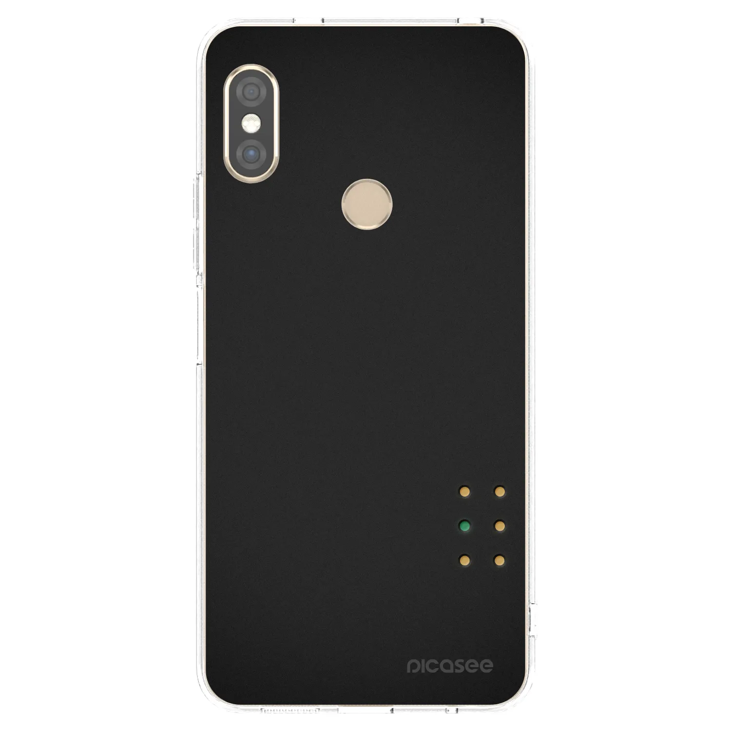 Picasee silikonska prozirna maskica za Xiaomi Redmi Note 5 Global - Pulse