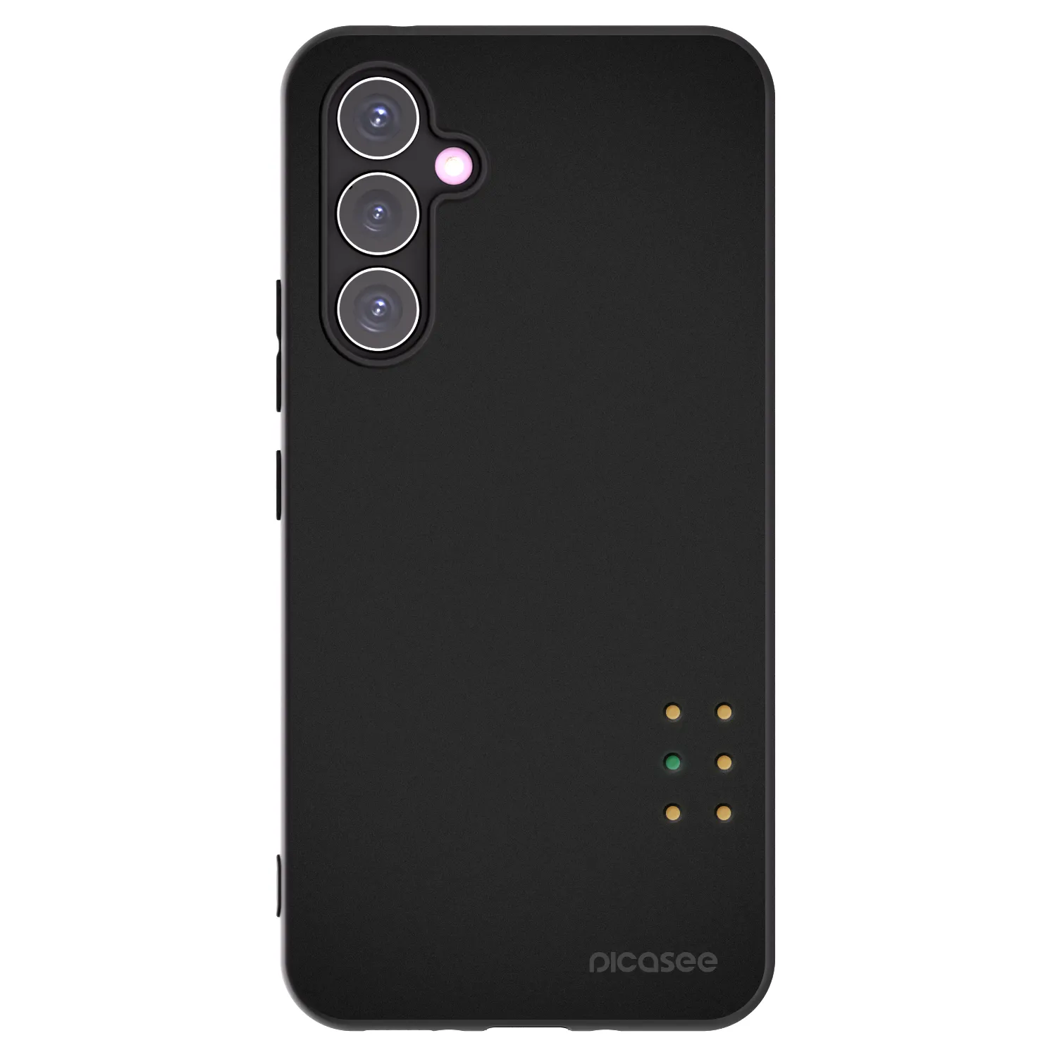 Picasee crna silikonska maskica za Samsung Galaxy A54 5G A546B - Pulse