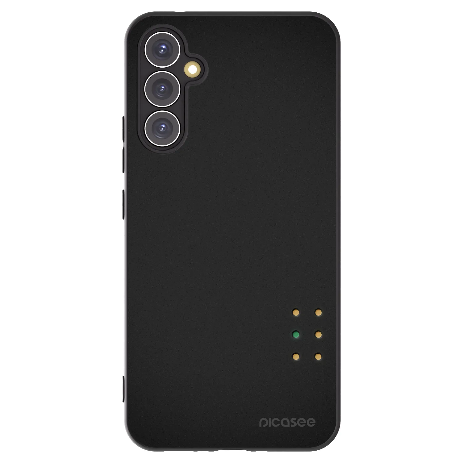 Picasee crna silikonska maskica za Samsung Galaxy A34 5G A346B - Pulse