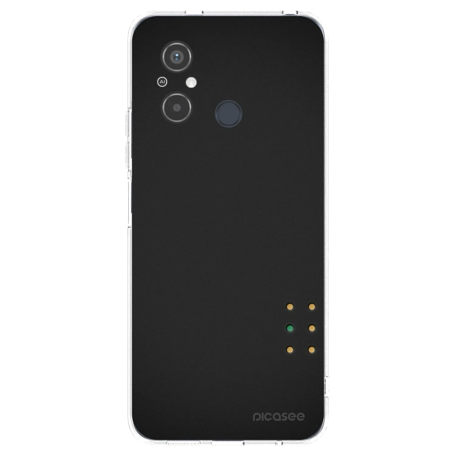 Picasee silikonska prozirna maskica za Xiaomi Redmi 12C - Pulse