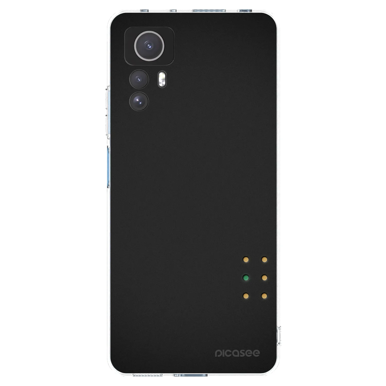 Picasee silikonska prozirna maskica za Xiaomi Redmi Note 12S - Pulse