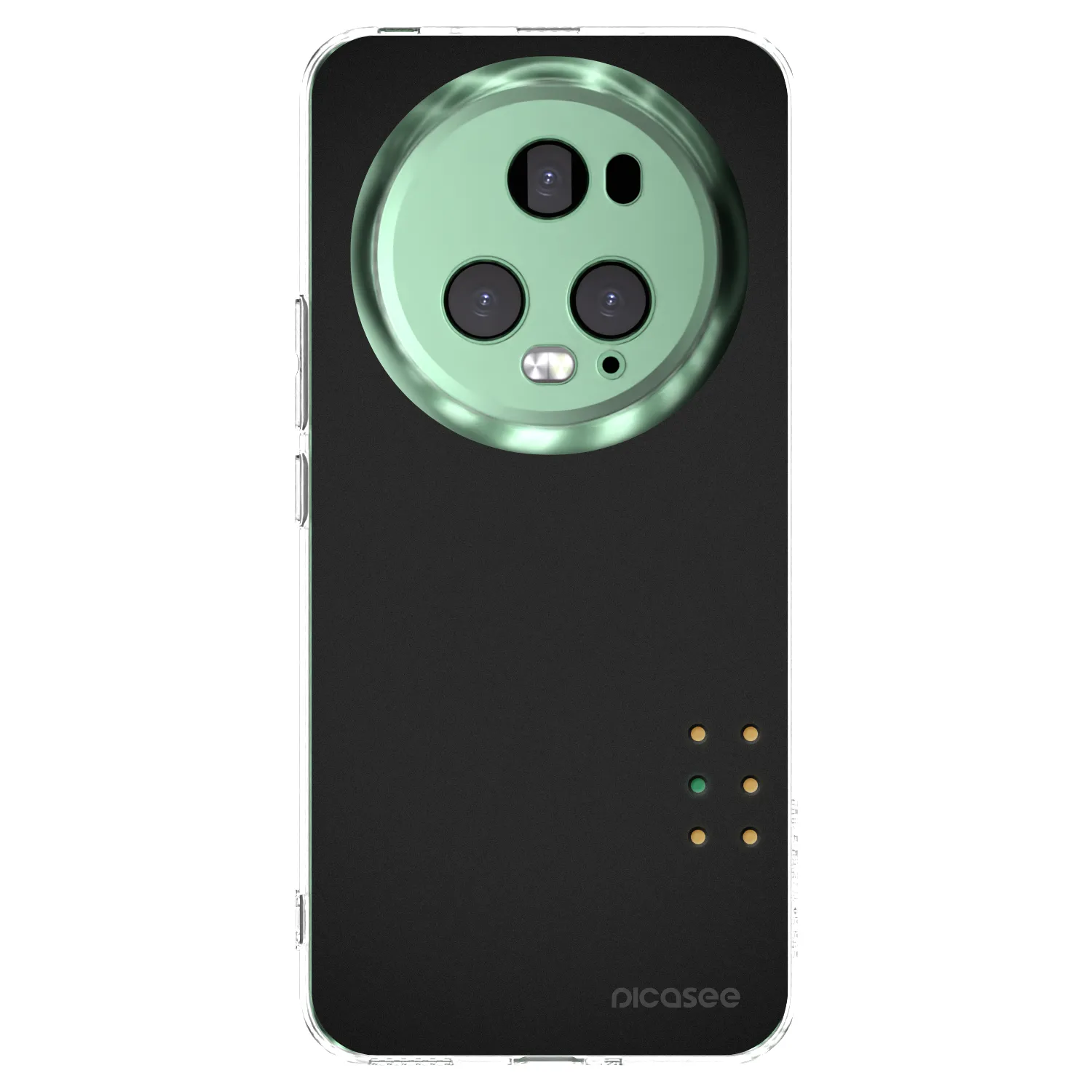 Picasee silikonska prozirna maskica za Honor Magic5 Pro - Pulse