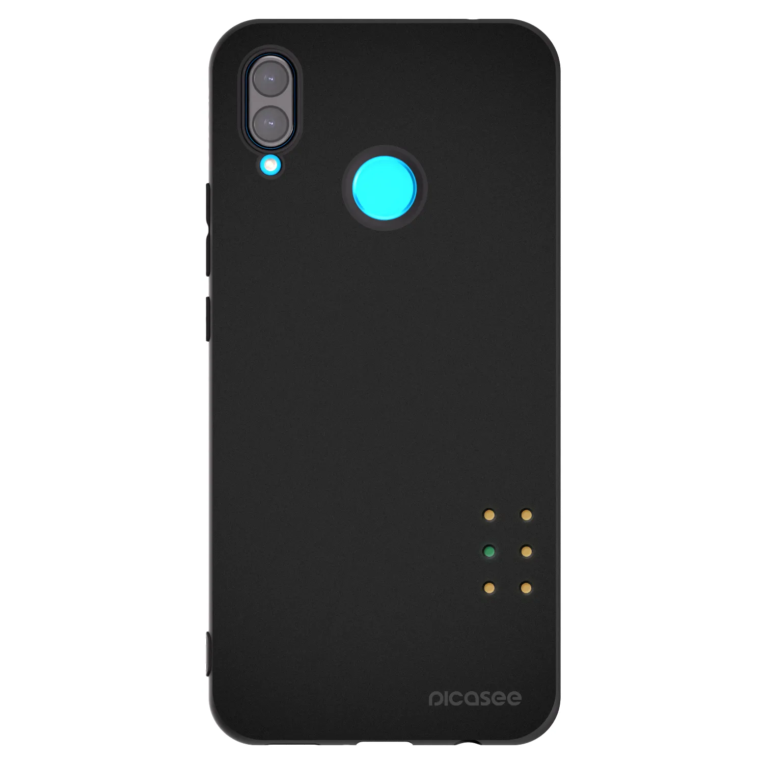 Picasee crna silikonska maskica za Huawei Nova 3i - Pulse