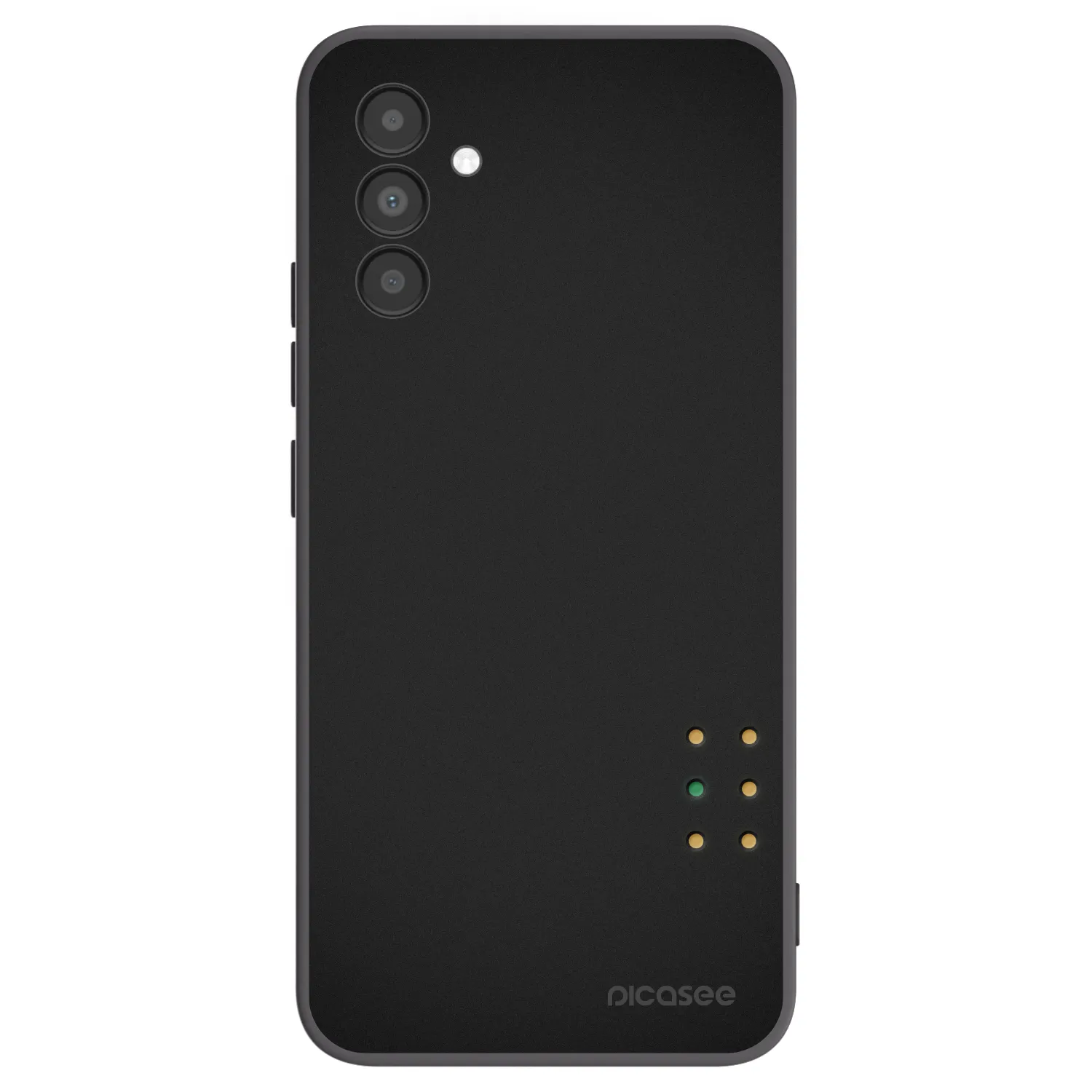 Picasee crna silikonska maskica za Samsung Galaxy A04s A047F - Pulse