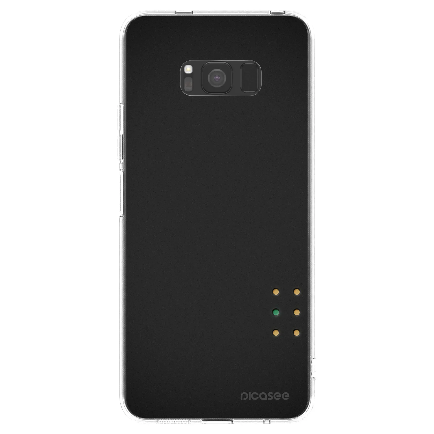 Picasee silikonska prozirna maskica za Samsung Galaxy S8 G950F - Pulse