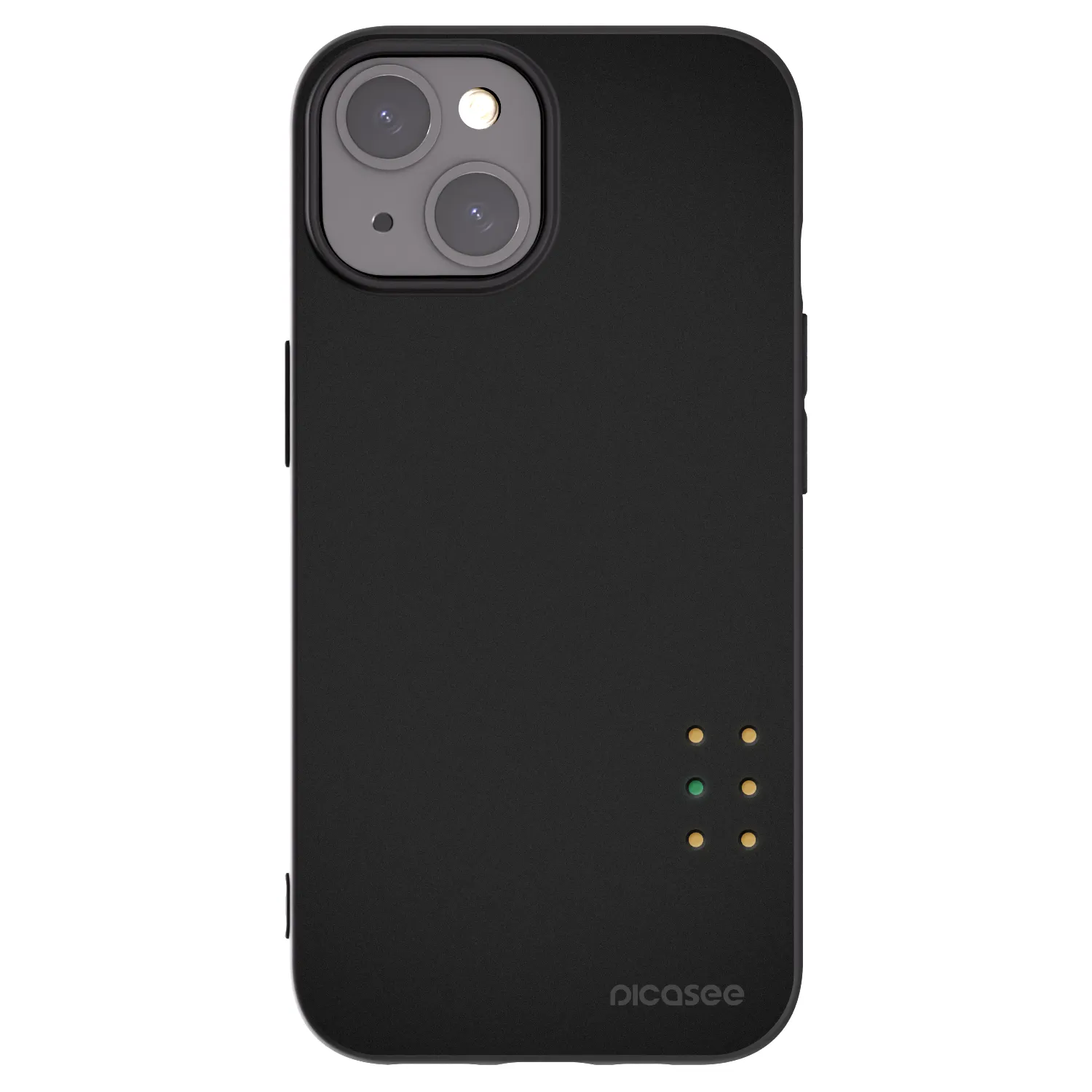 Picasee crna silikonska maskica za Apple iPhone 15 - Pulse