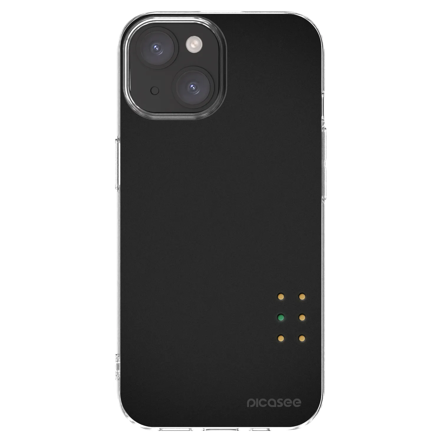 Picasee silikonska prozirna maskica za Apple iPhone 15 - Pulse