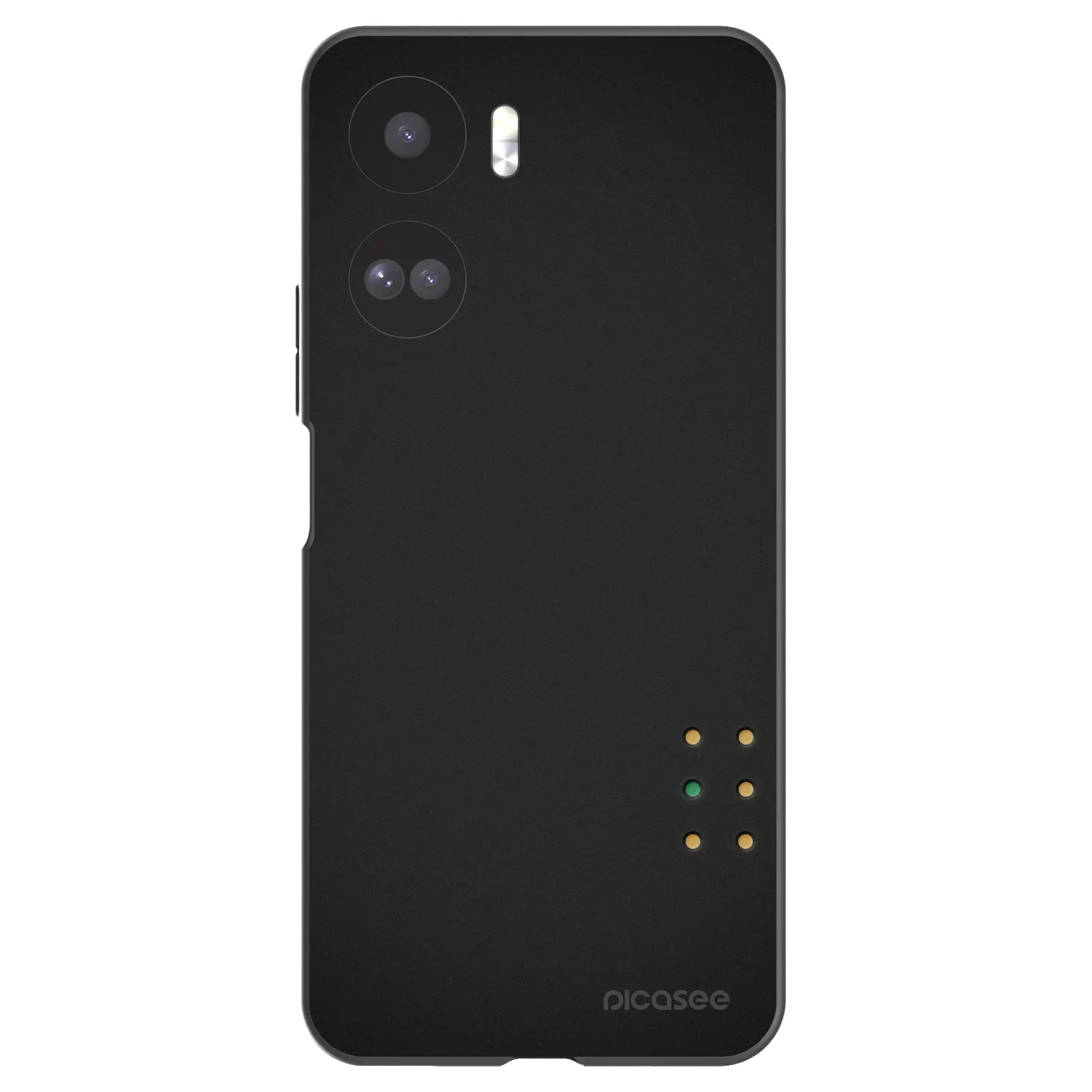 Picasee crna silikonska maskica za Honor 90 Lite 5G - Pulse