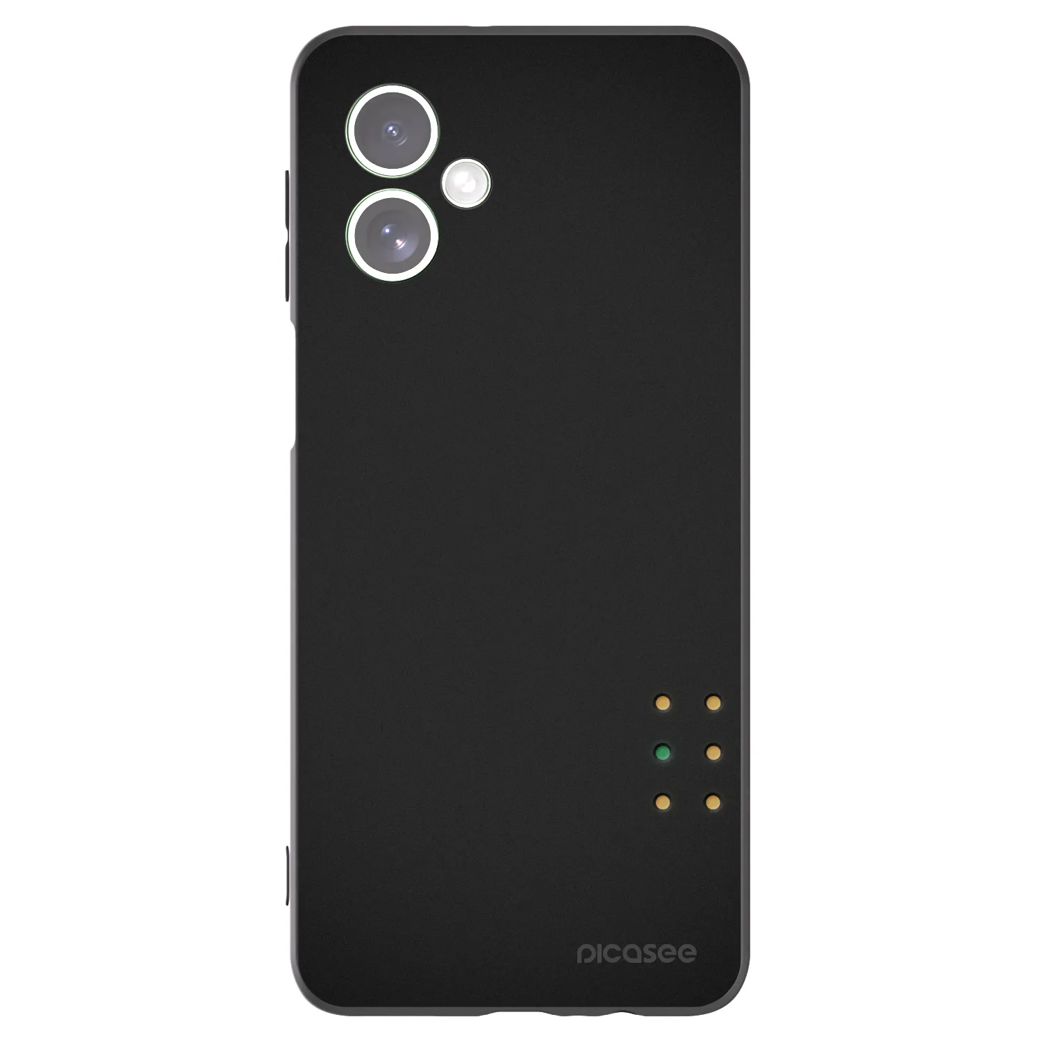 Picasee crna silikonska maskica za Motorola Moto G54 5G - Pulse