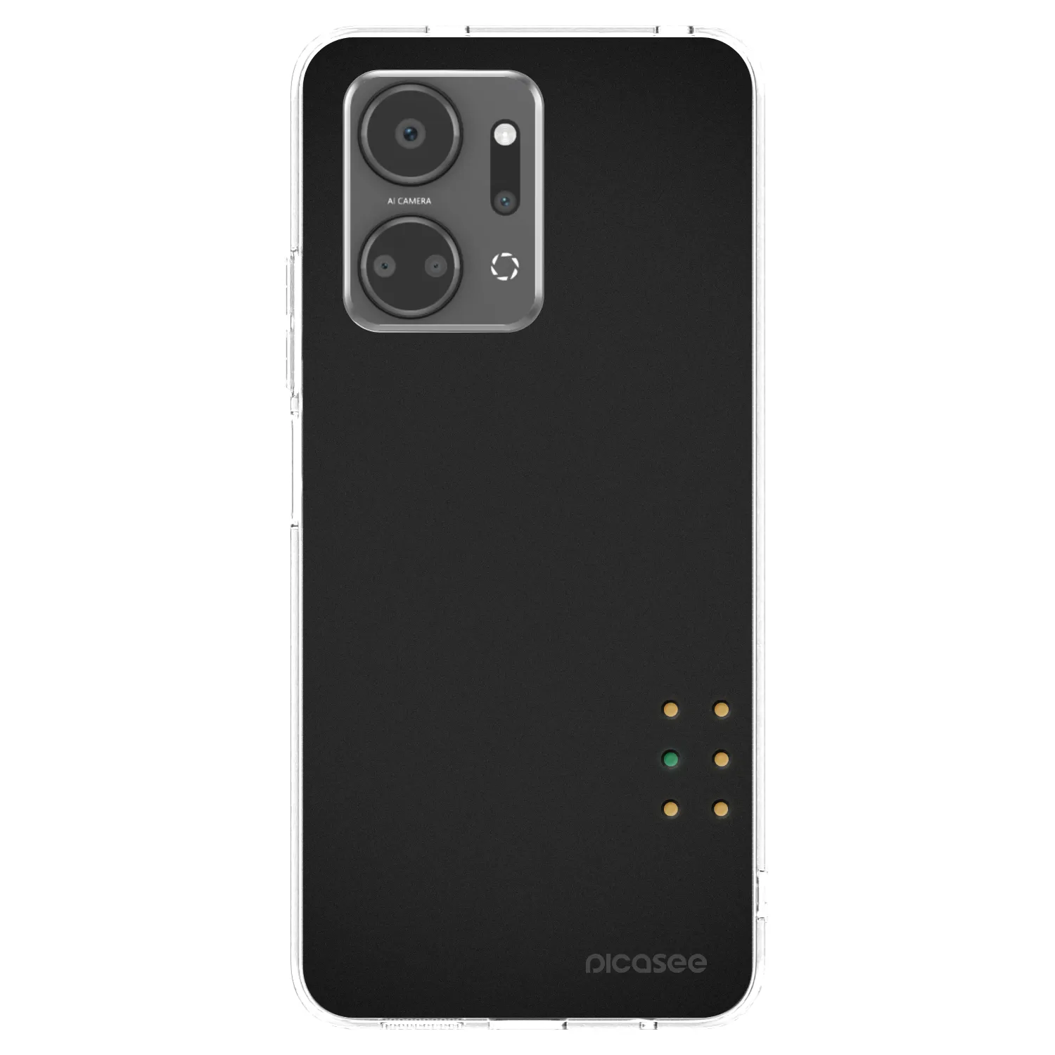 Picasee silikonska prozirna maskica za Honor X7a - Pulse