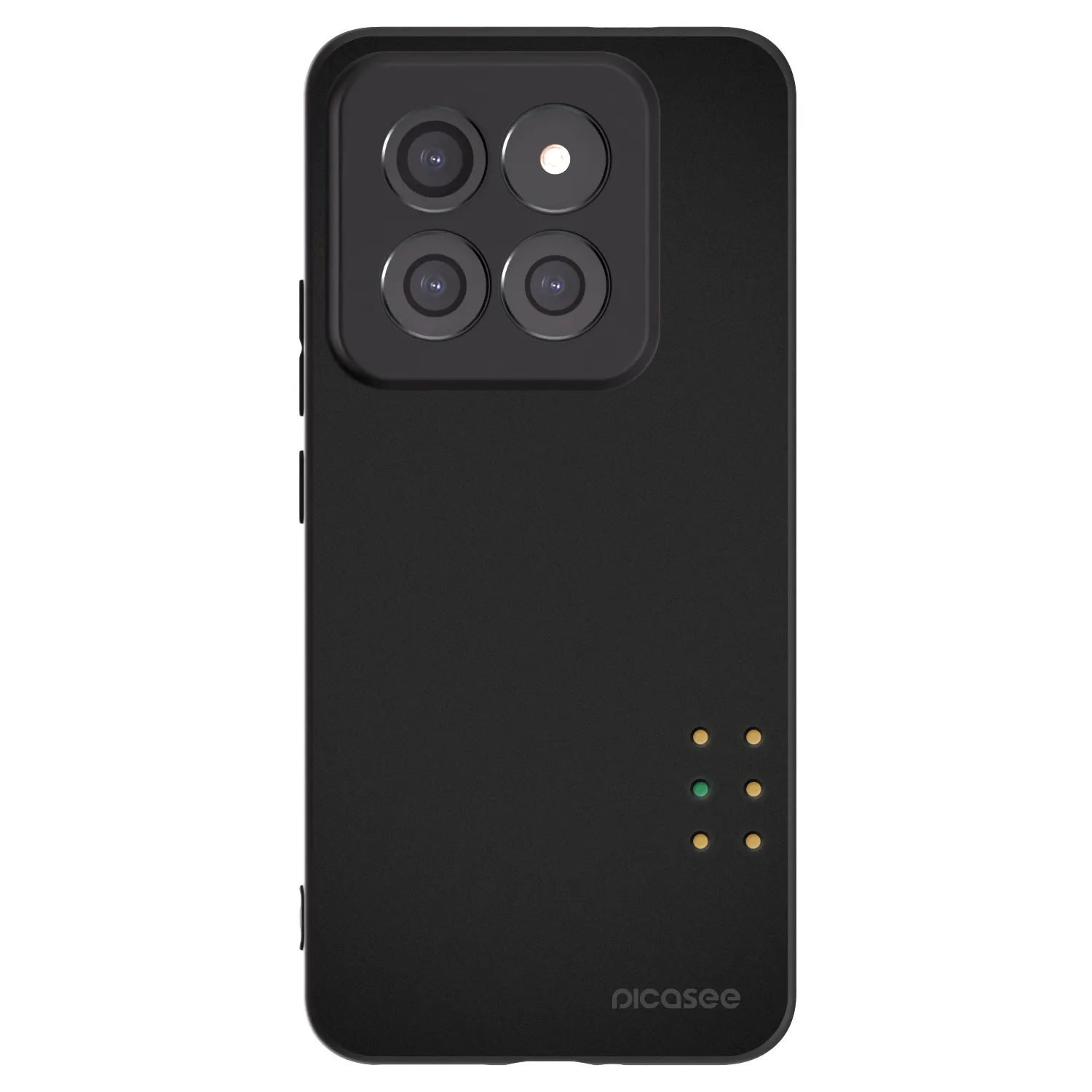 Picasee crna silikonska maskica za Xiaomi 14 Pro - Pulse