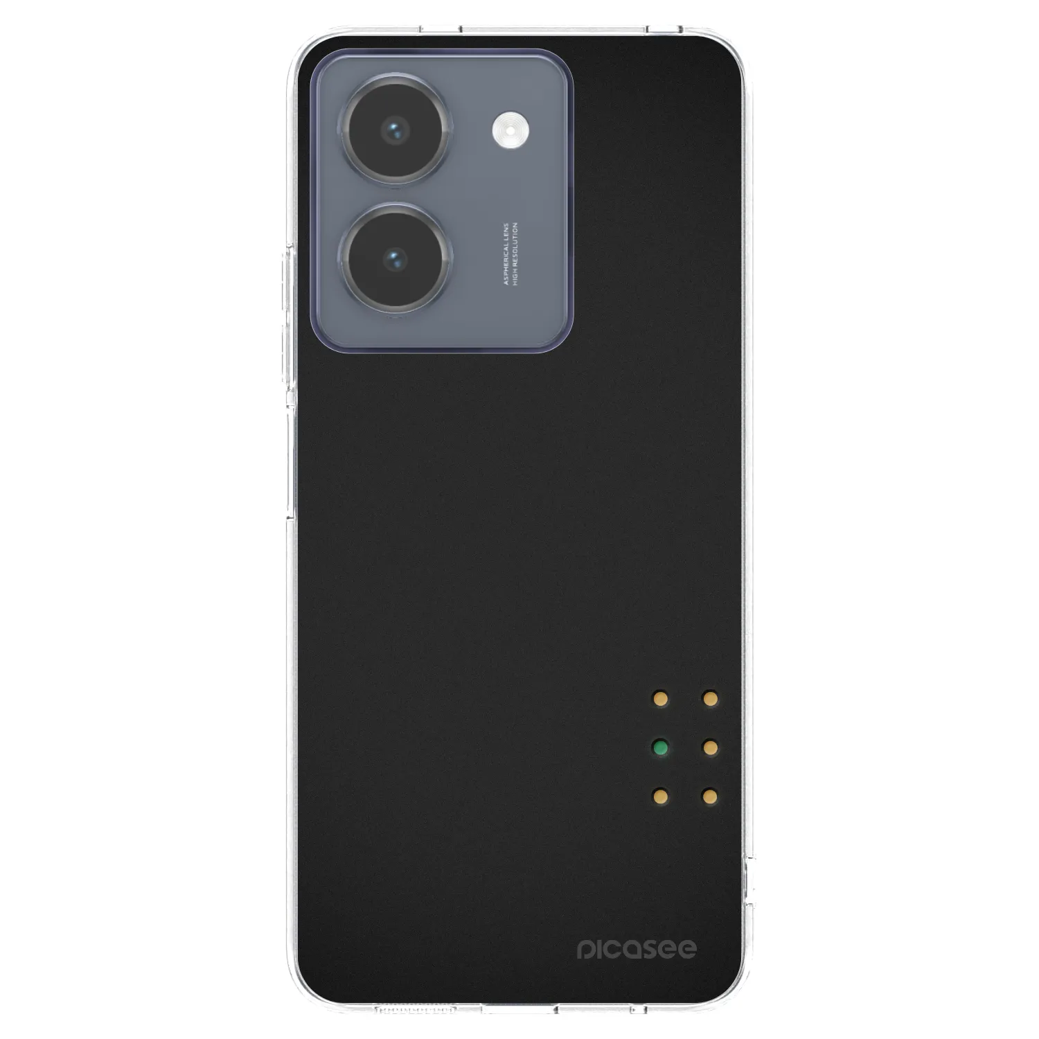 Picasee silikonska prozirna maskica za Vivo Y36 4G - Pulse