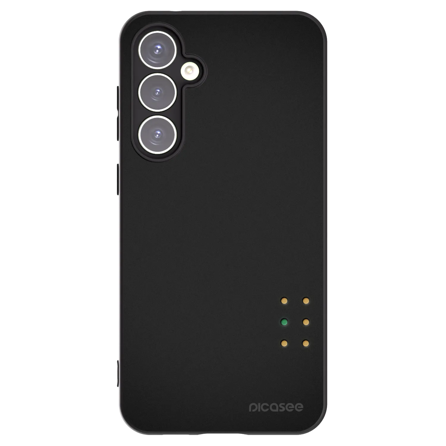 Picasee crna silikonska maskica za Samsung Galaxy S23 FE S711B - Pulse