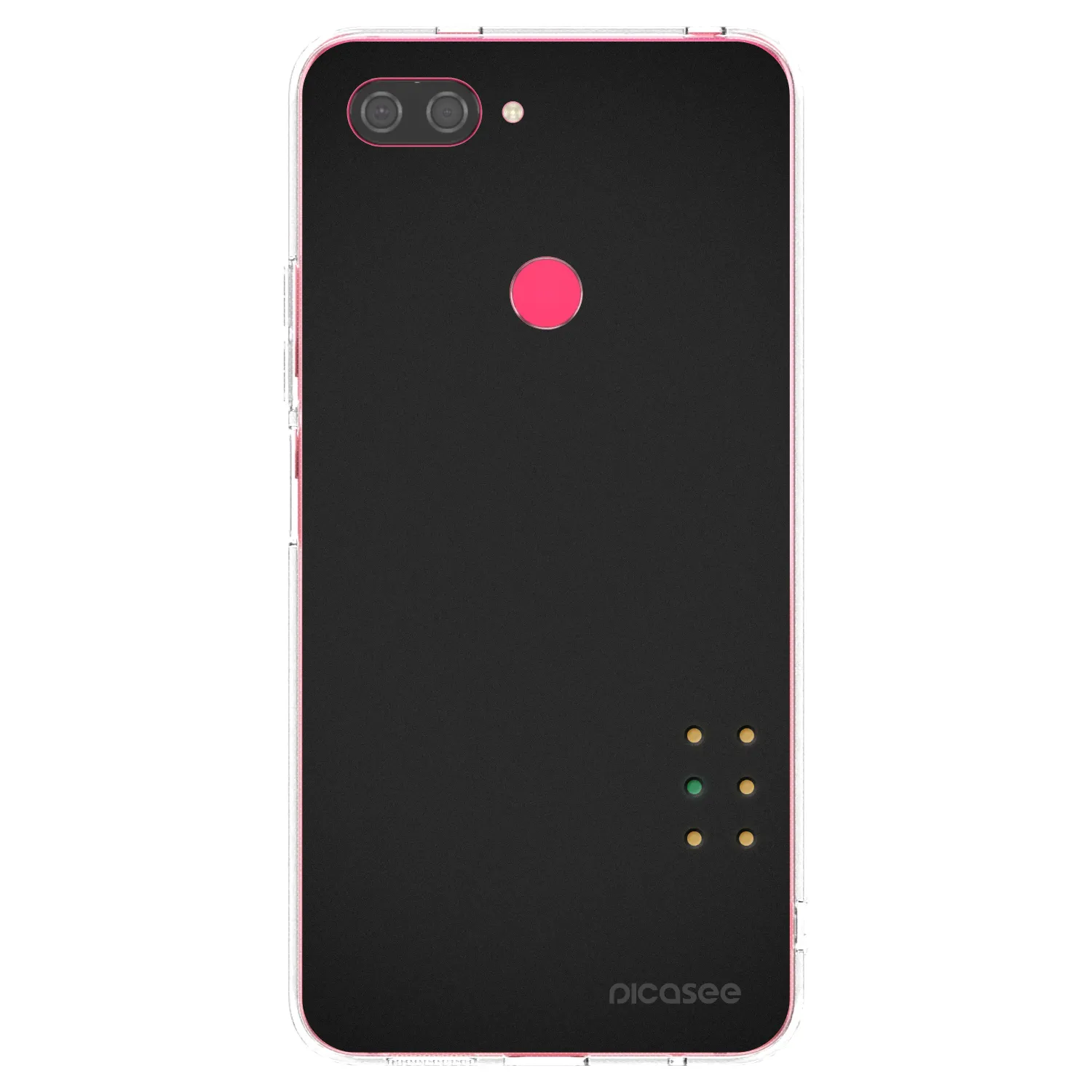 Picasee silikonska prozirna maskica za Xiaomi Mi 8 Lite - Pulse
