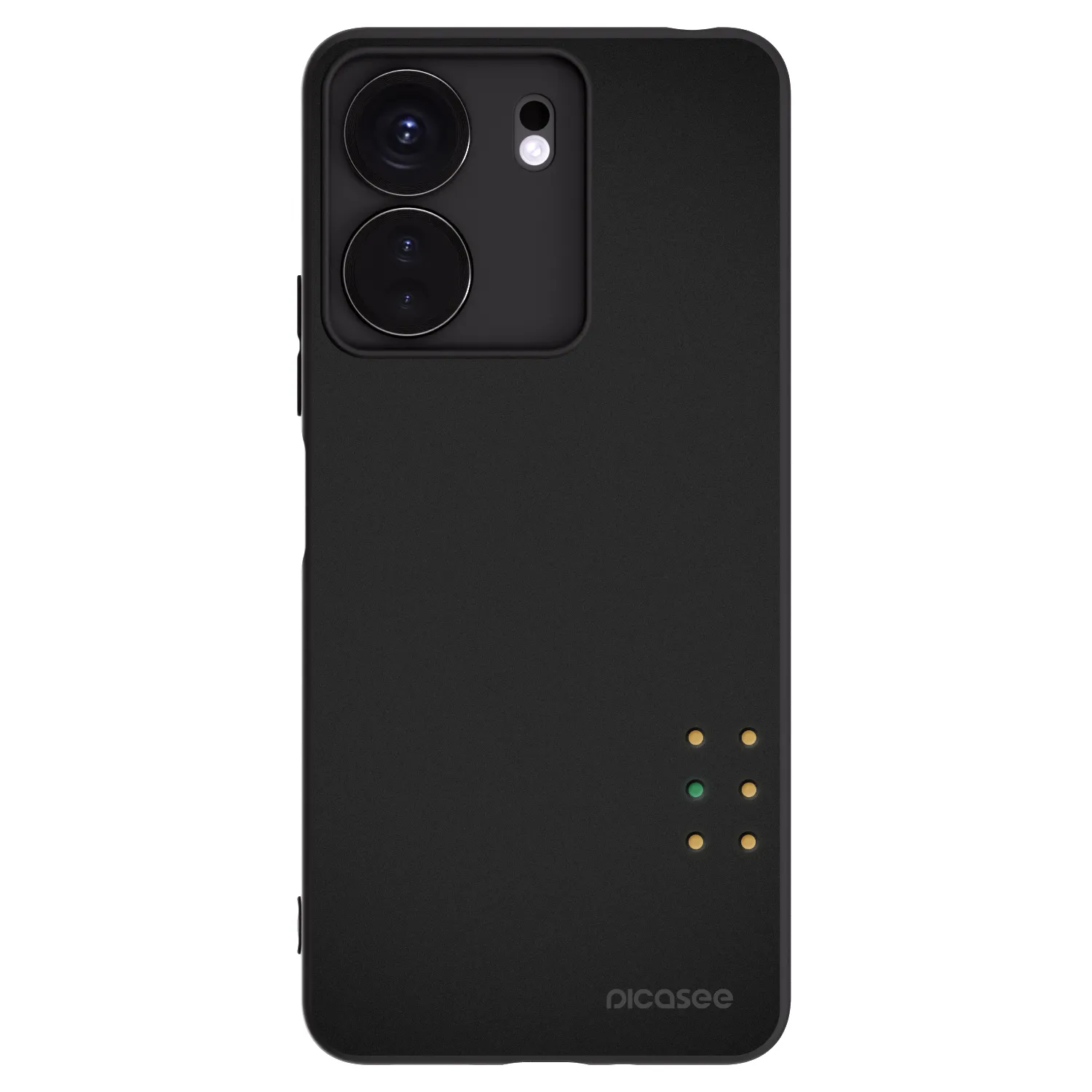 Picasee crna silikonska maskica za Xiaomi Redmi 13C 4G - Pulse