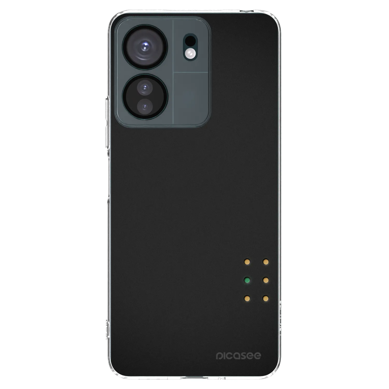 Picasee silikonska prozirna maskica za Xiaomi Redmi 13C 4G - Pulse