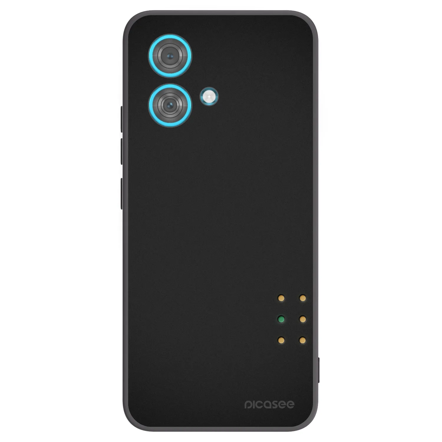 Picasee crna silikonska maskica za Motorola Edge 40 Neo - Pulse