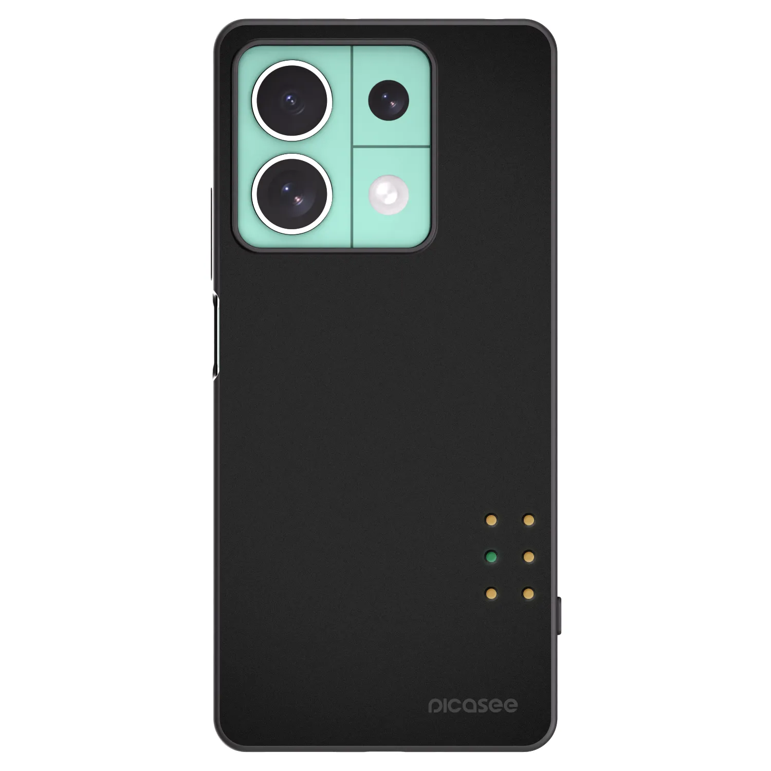 Picasee crna silikonska maskica za Xiaomi Redmi Note 13 5G - Pulse