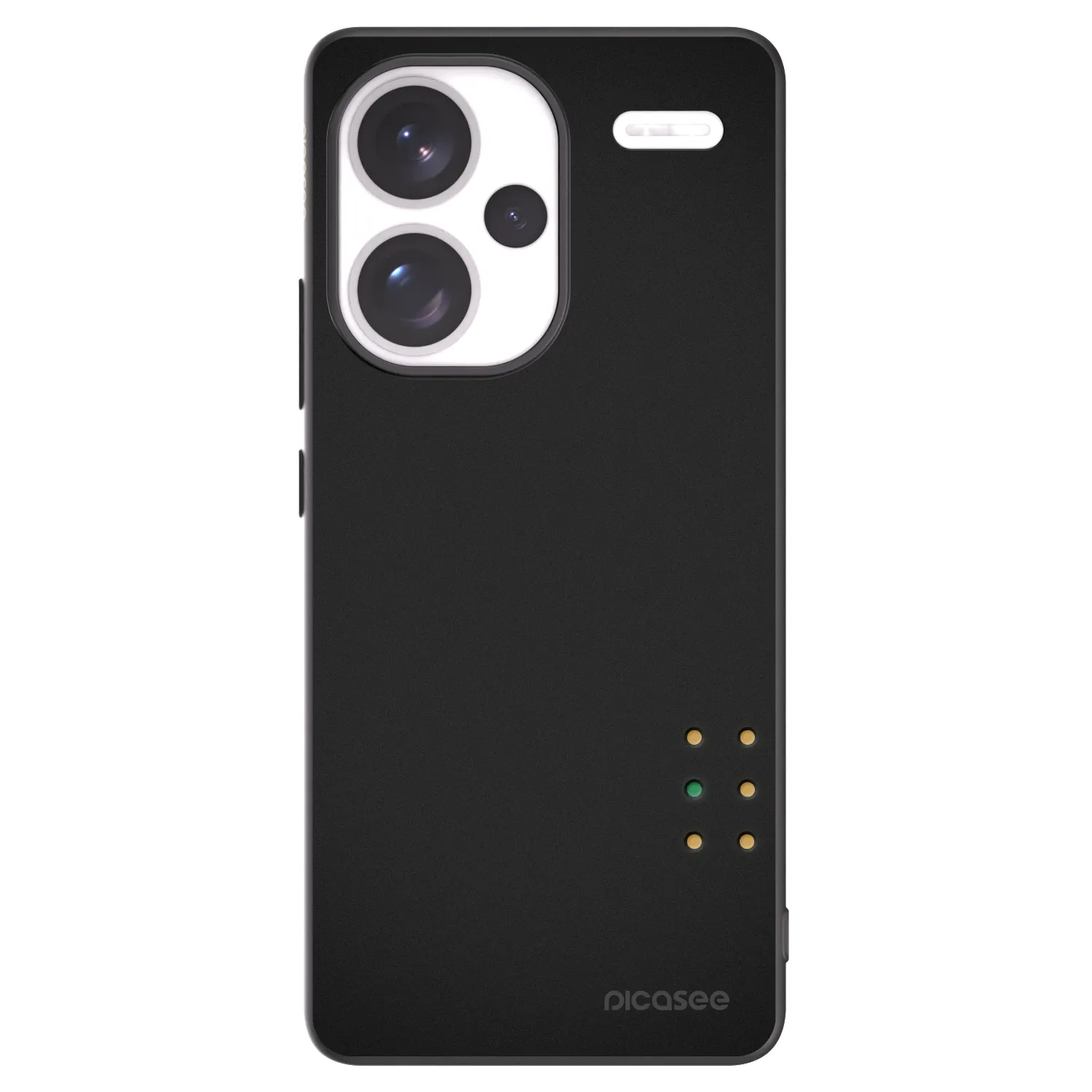 Picasee crna silikonska maskica za Xiaomi Redmi Note 13 Pro+ 5G - Pulse