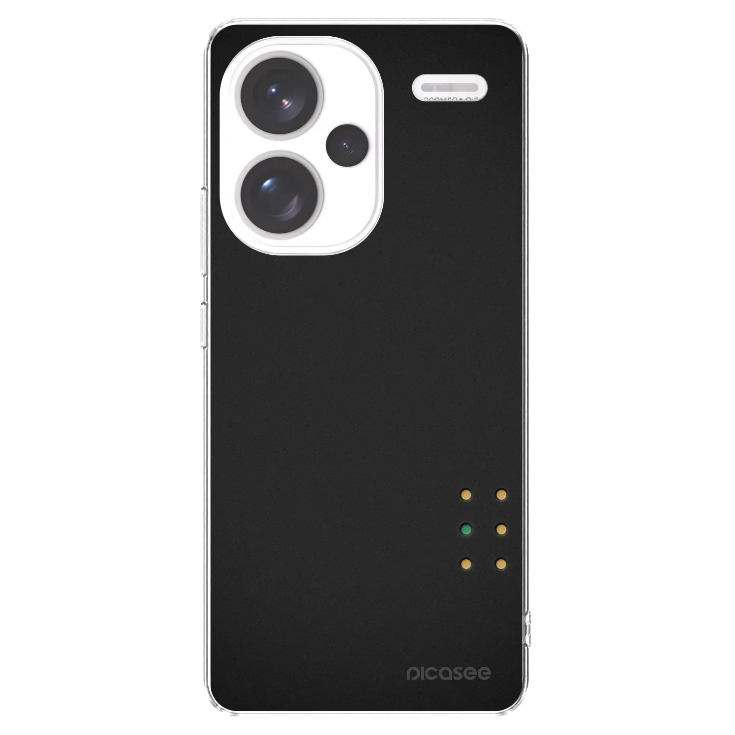 Picasee silikonska prozirna maskica za Xiaomi Redmi Note 13 Pro+ 5G - Pulse