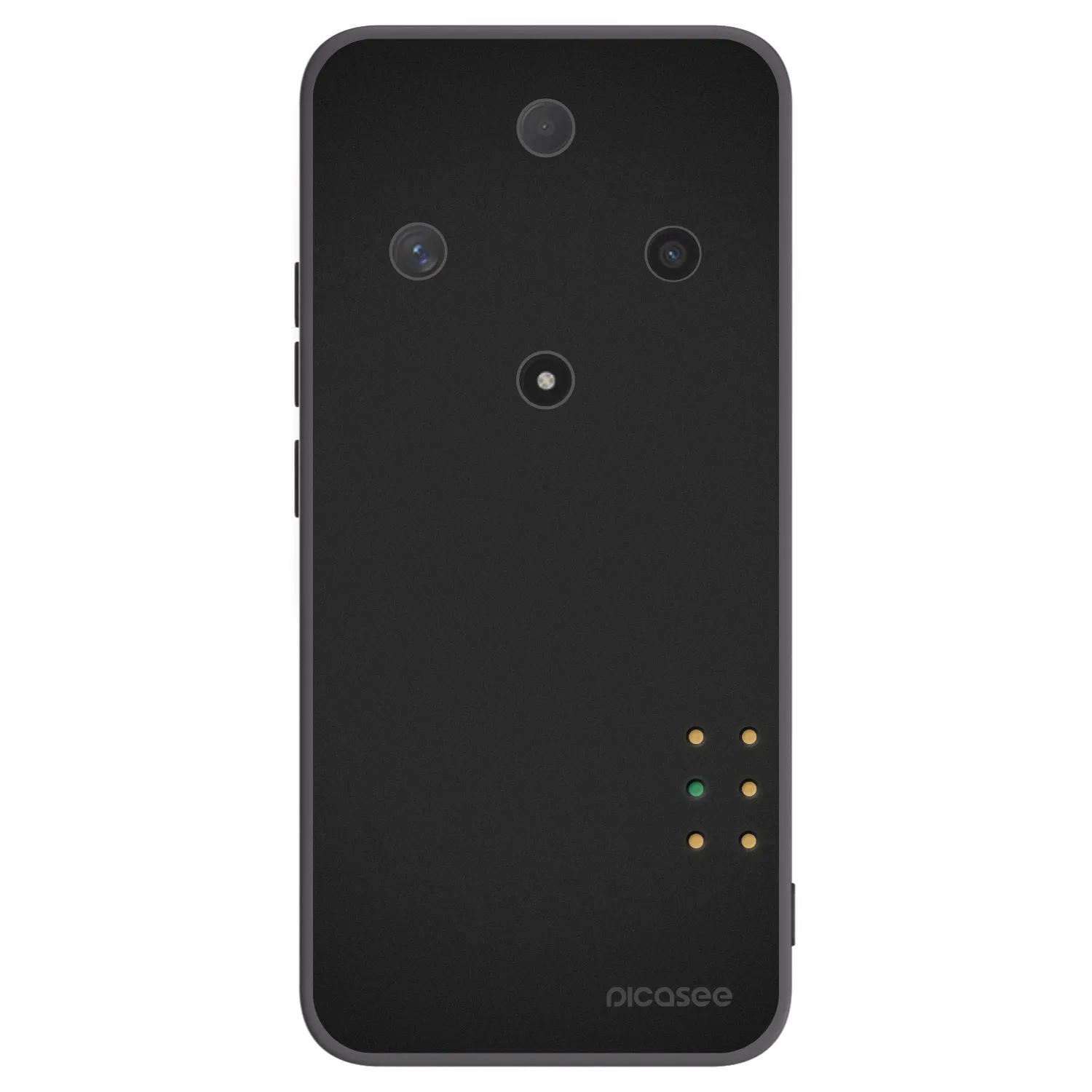 Picasee crna silikonska maskica za Honor Magic6 Lite 5G - Pulse