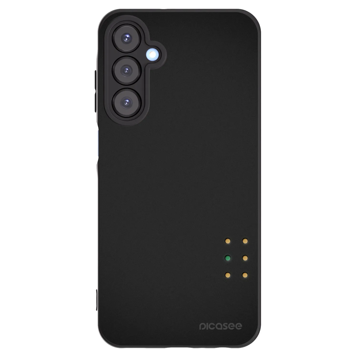 Picasee crna silikonska maskica za Samsung Galaxy A25 A256B 5G - Pulse