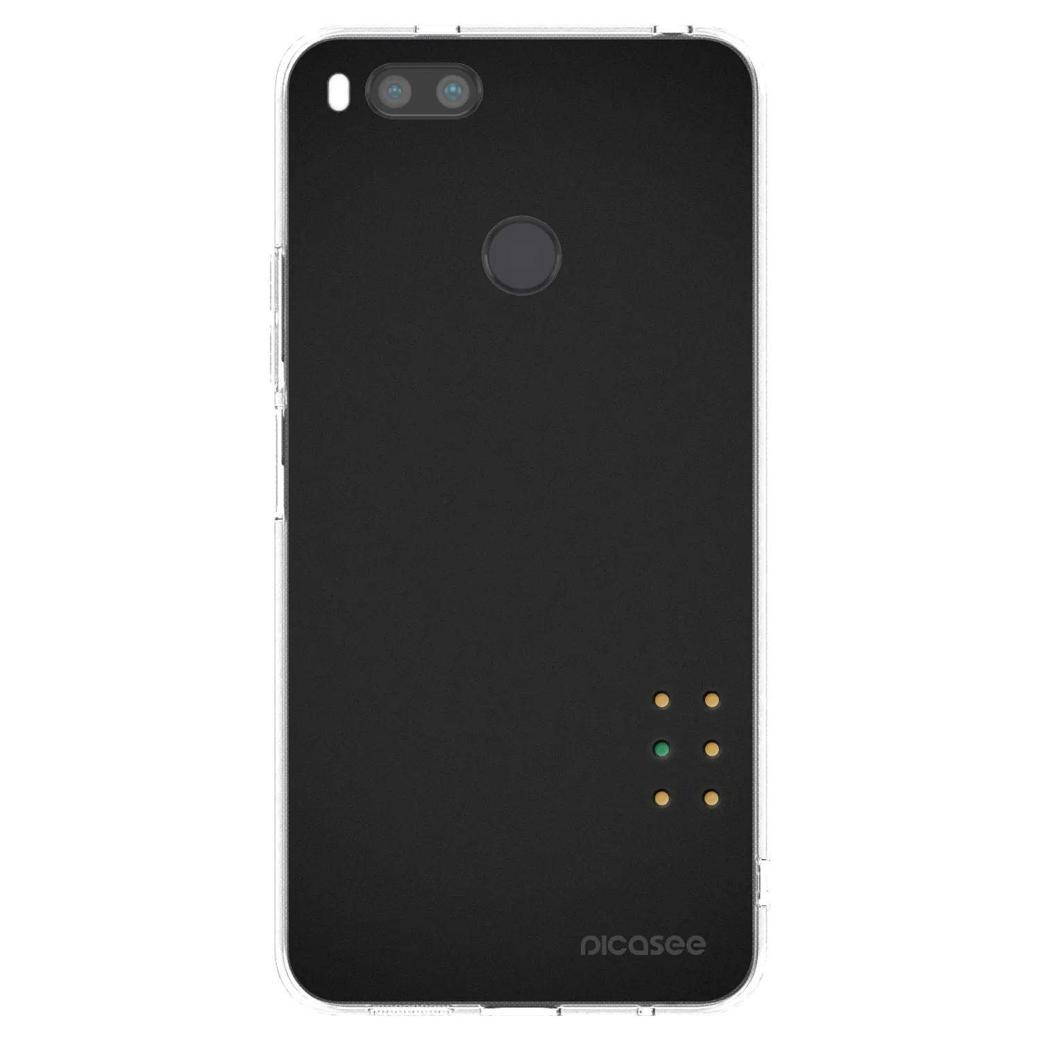 Picasee silikonska prozirna maskica za Xiaomi Mi A1 Global - Pulse