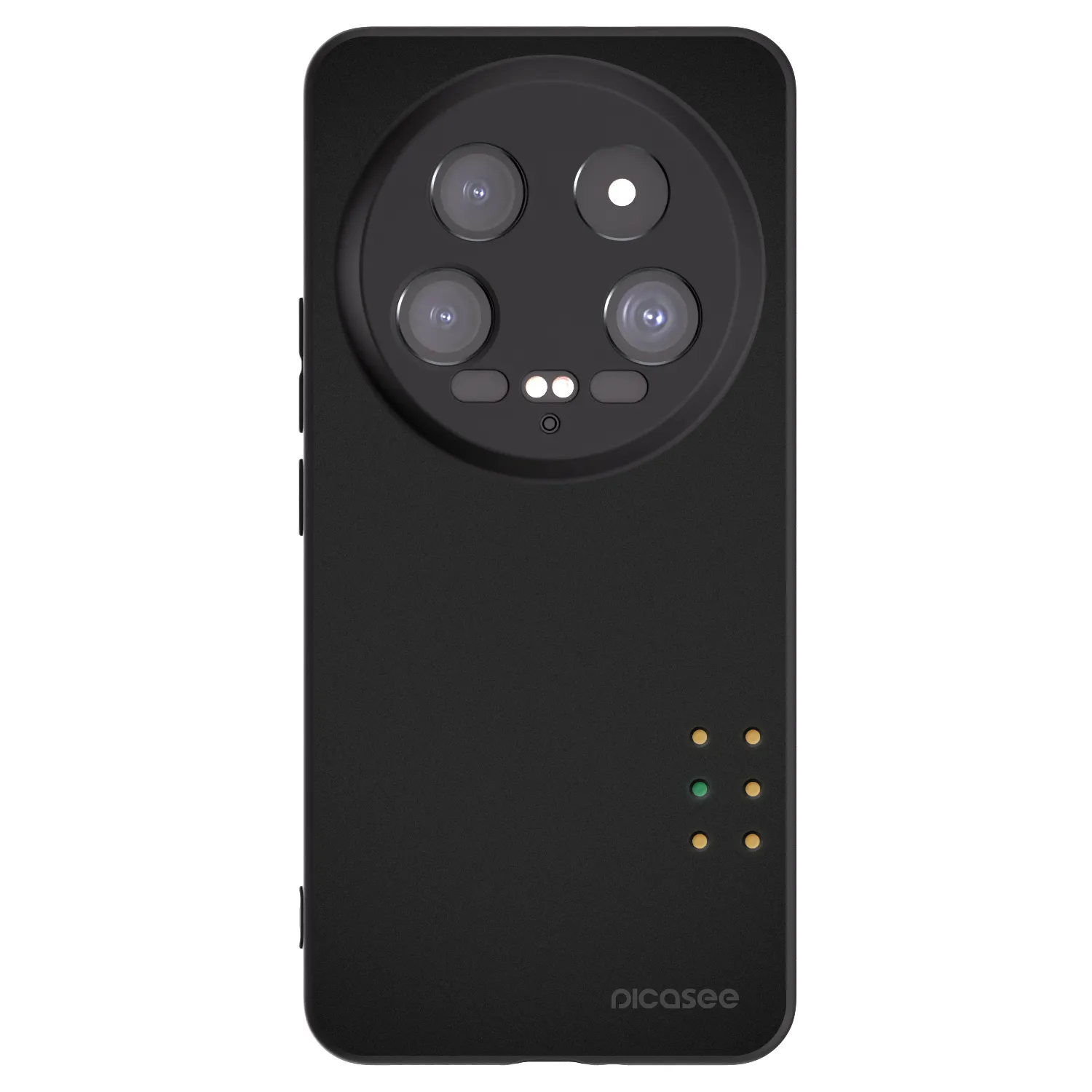Picasee crna silikonska maskica za Xiaomi 14 Ultra - Pulse