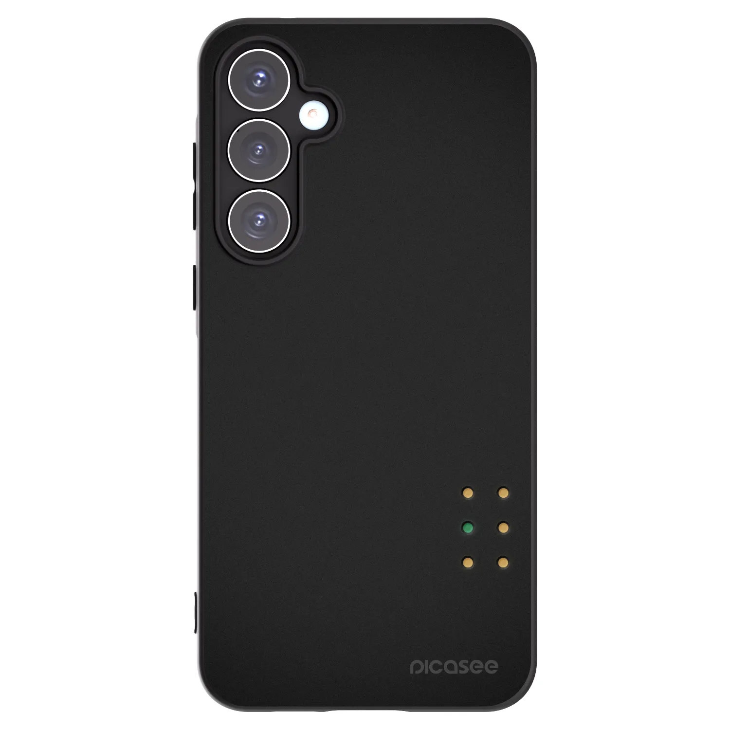 Picasee crna silikonska maskica za Samsung Galaxy A55 5G A556B - Pulse