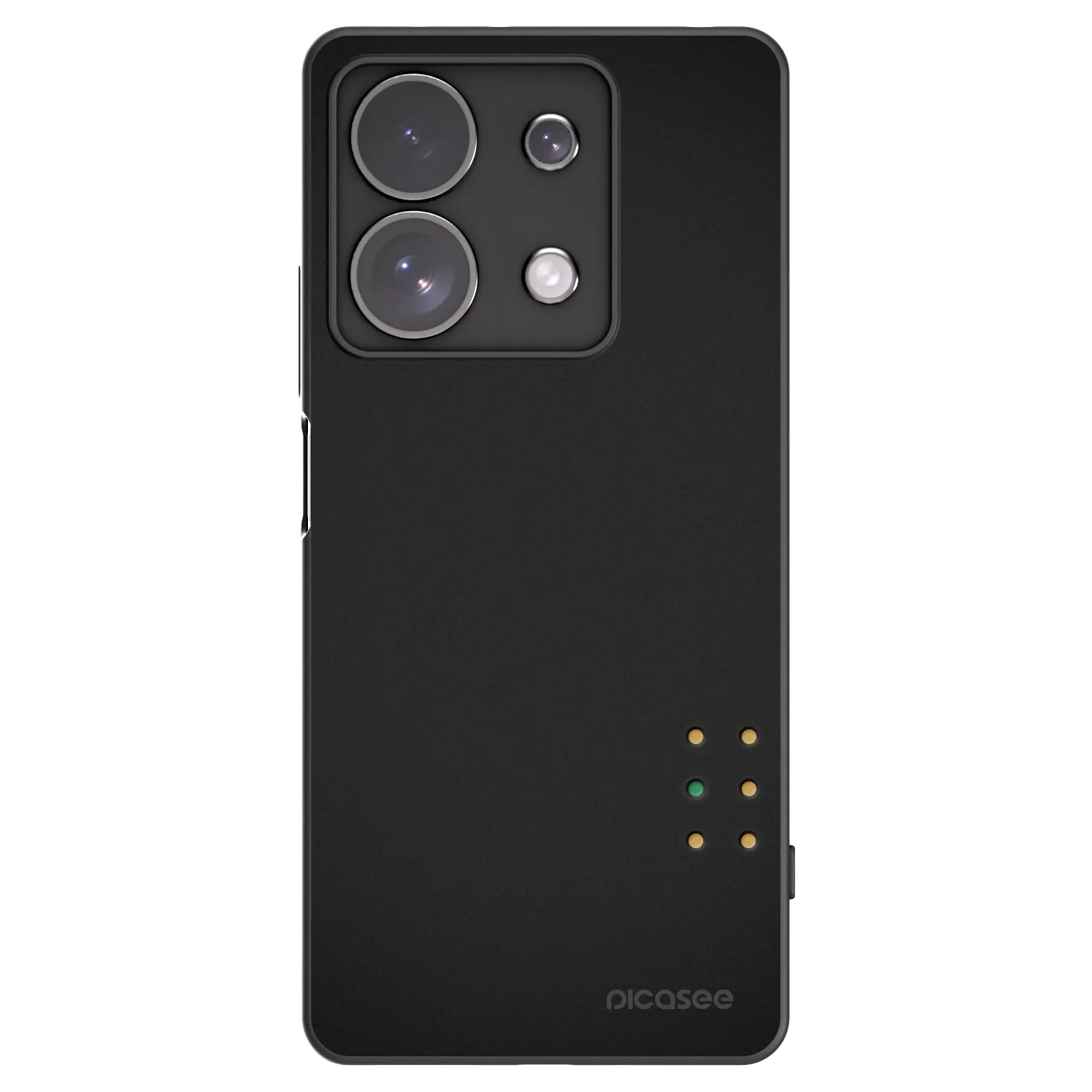 Picasee crna silikonska maskica za Xiaomi Redmi Note 13 Pro 4G - Pulse