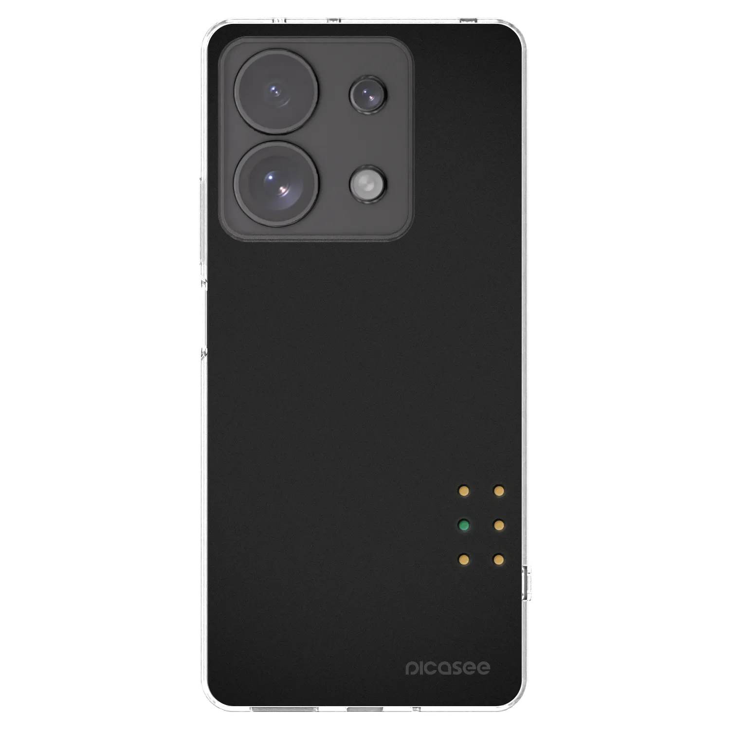 Picasee silikonska prozirna maskica za Xiaomi Redmi Note 13 Pro 4G - Pulse