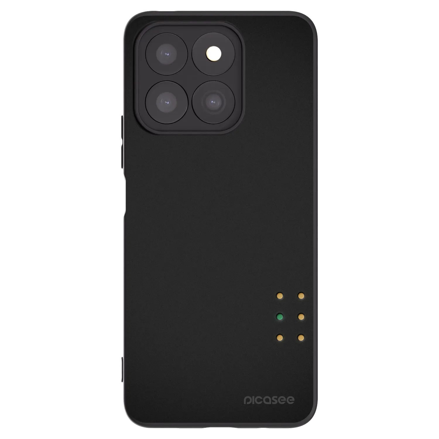Picasee crna silikonska maskica za Honor X8b - Pulse