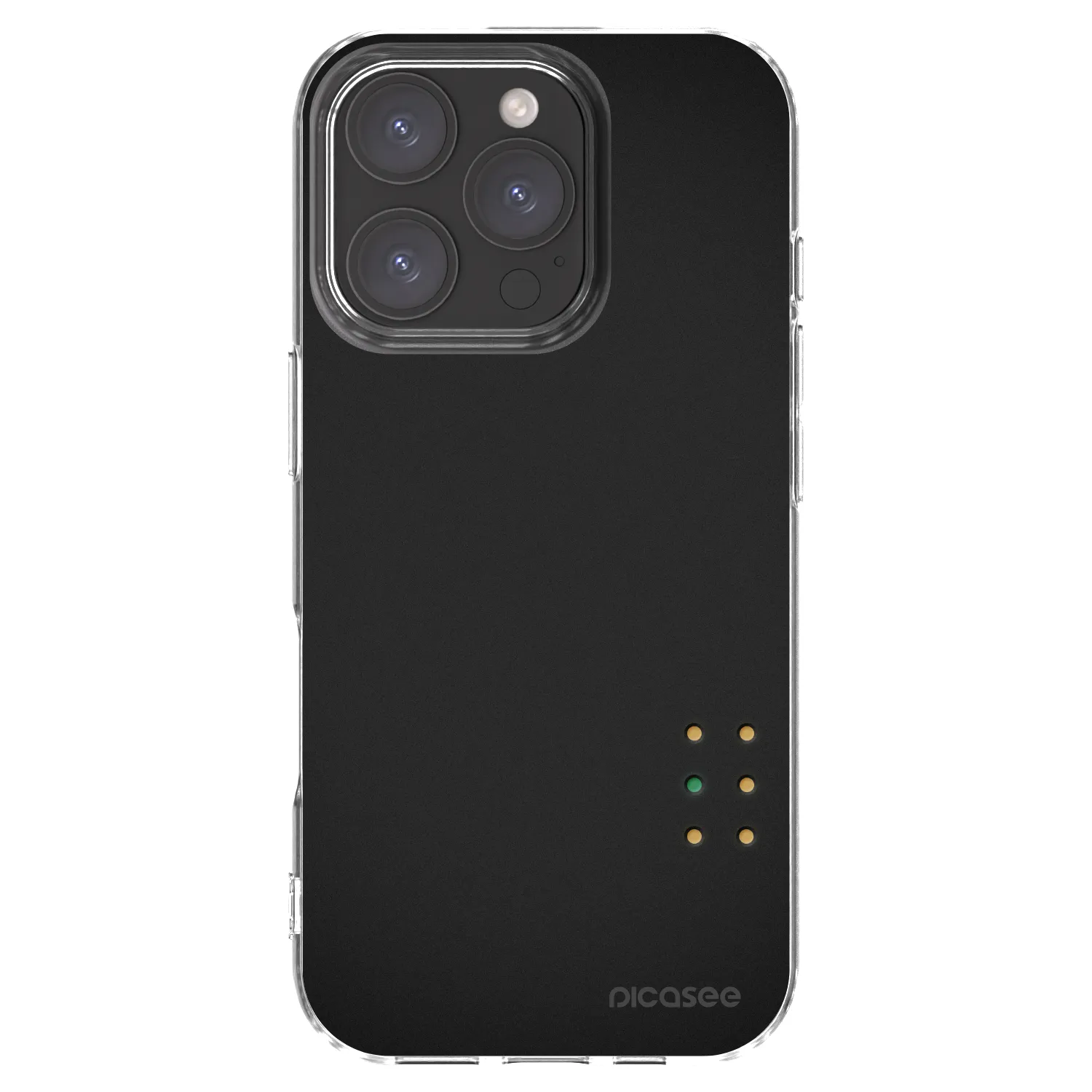 Picasee silikonska prozirna maskica za Apple iPhone 16 Pro - Pulse