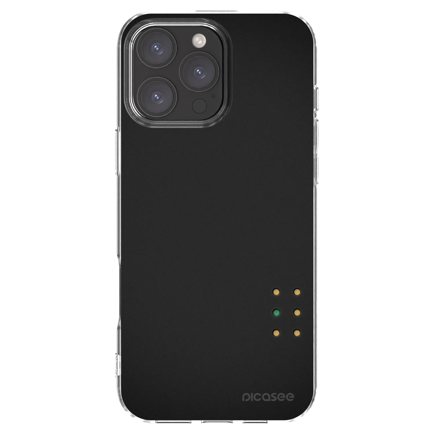 Picasee silikonska prozirna maskica za Apple iPhone 16 Pro Max - Pulse