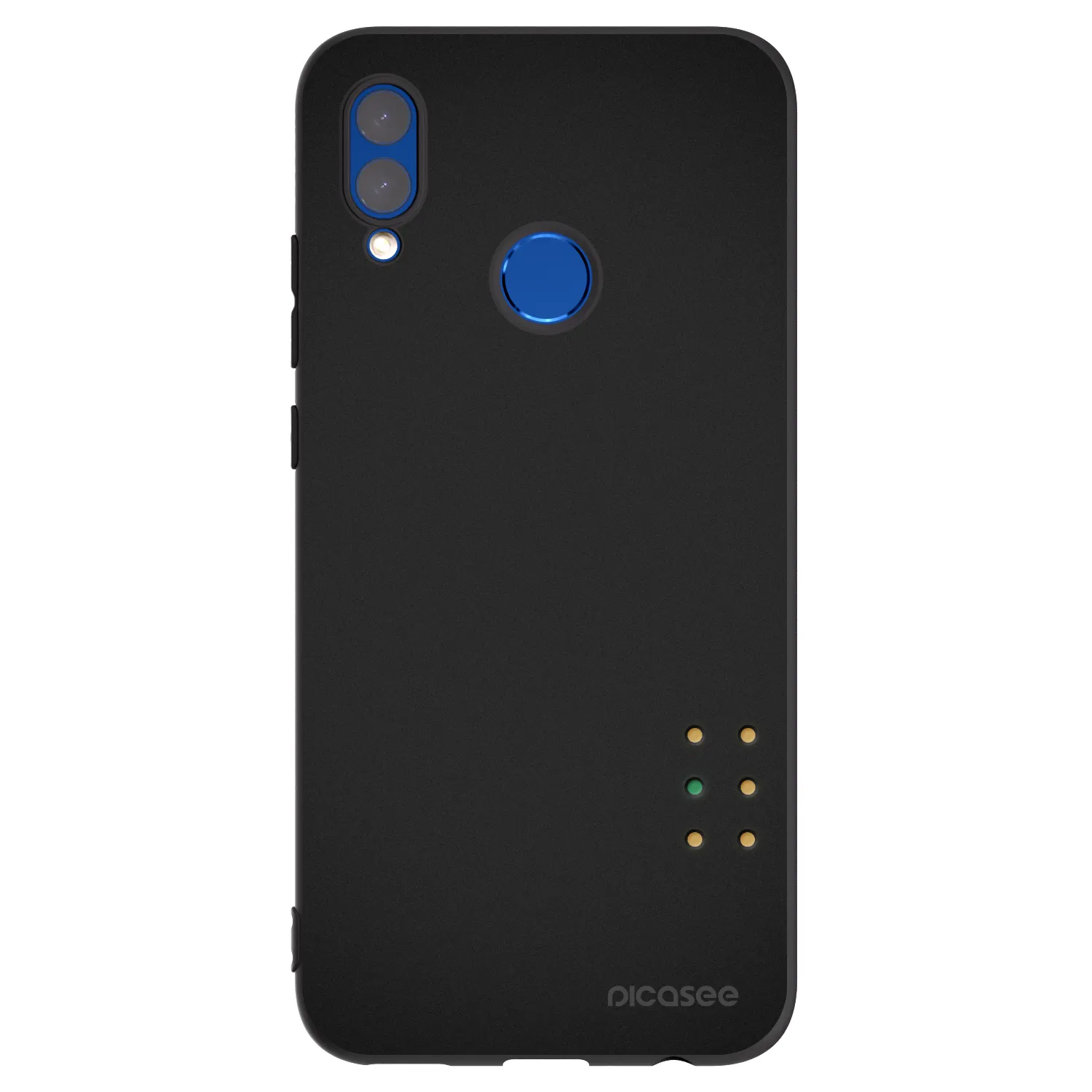 Picasee crna silikonska maskica za Huawei P Smart 2019 - Pulse