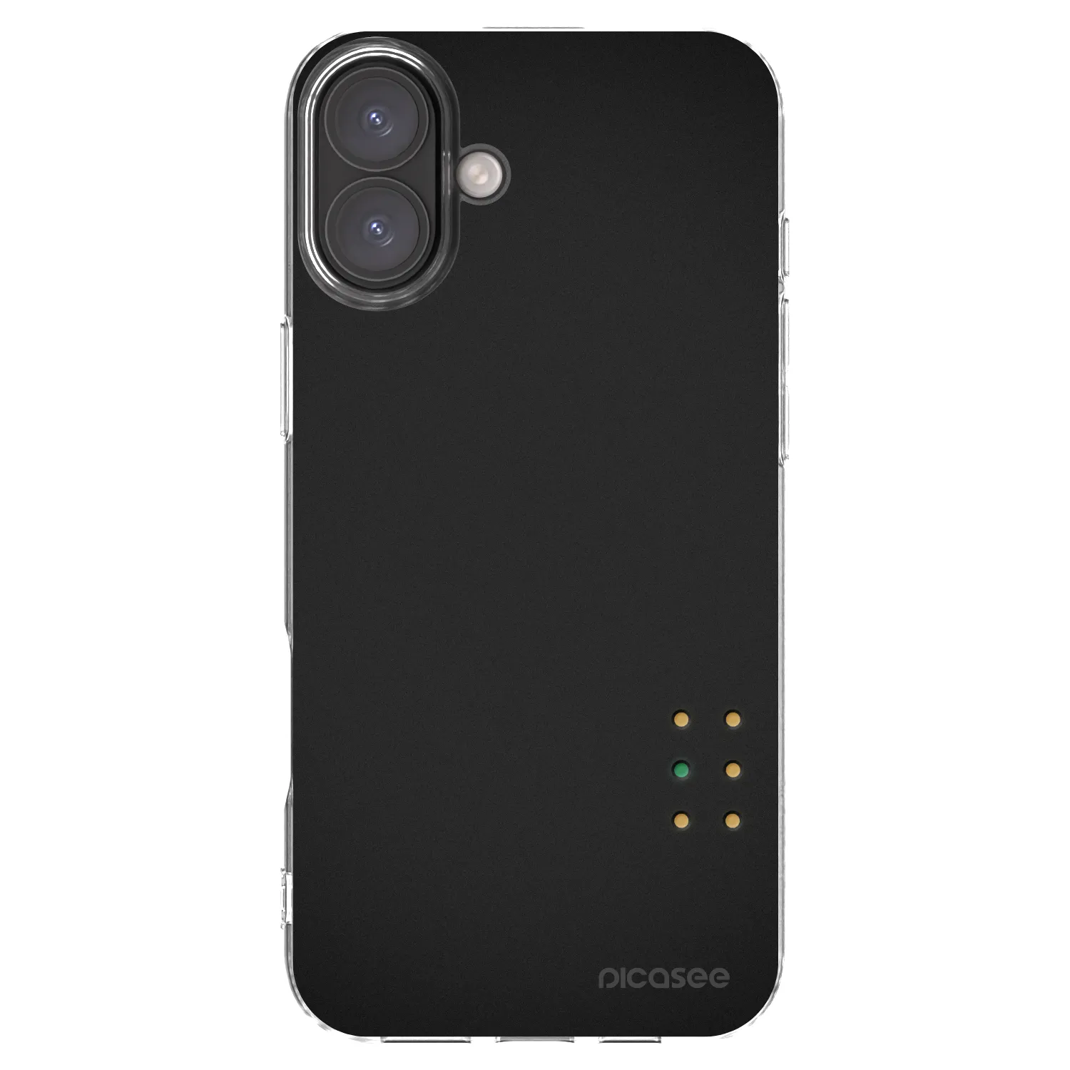 Picasee silikonska prozirna maskica za Apple iPhone 16 Plus - Pulse