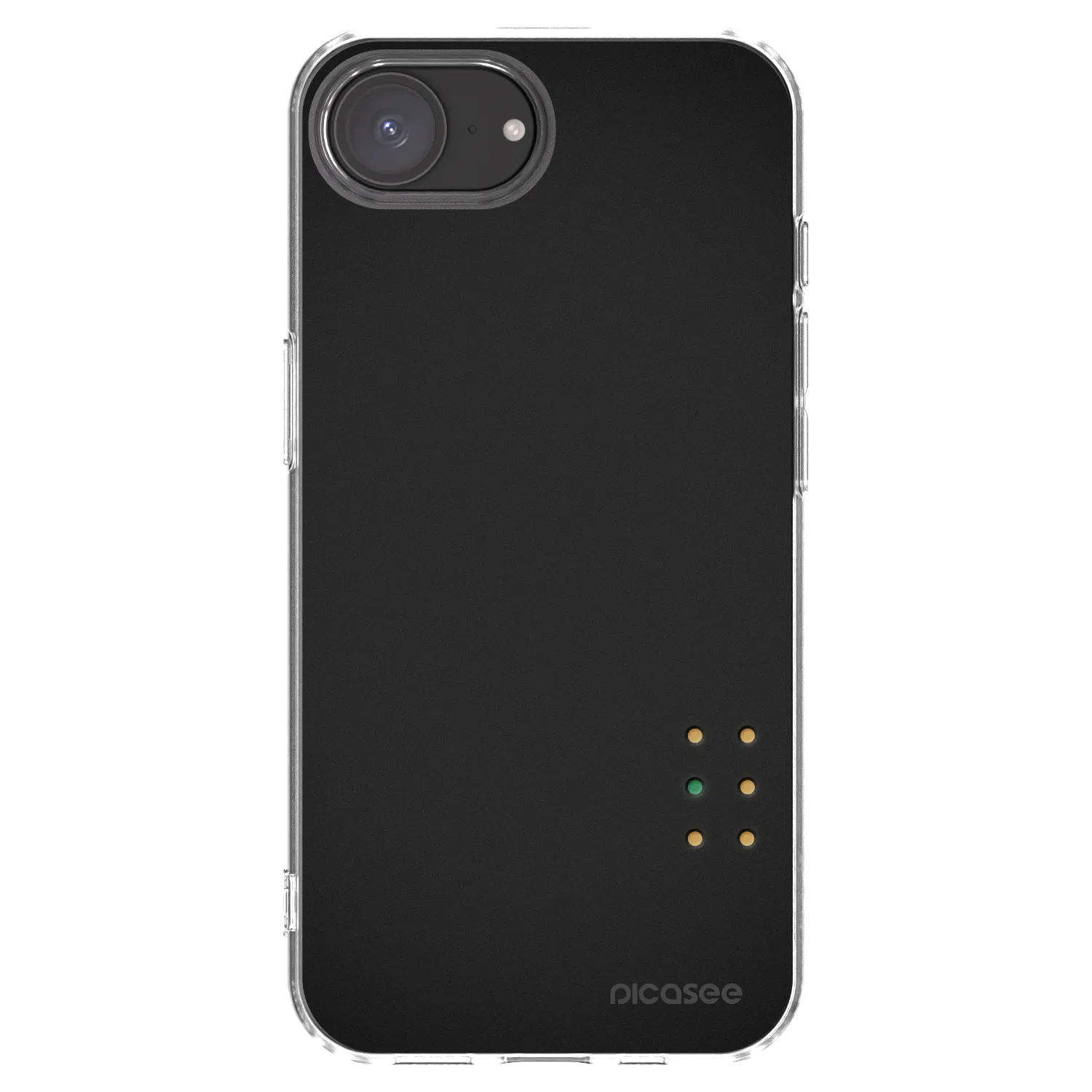 Picasee silikonska prozirna maskica za Apple iPhone 16e - Pulse