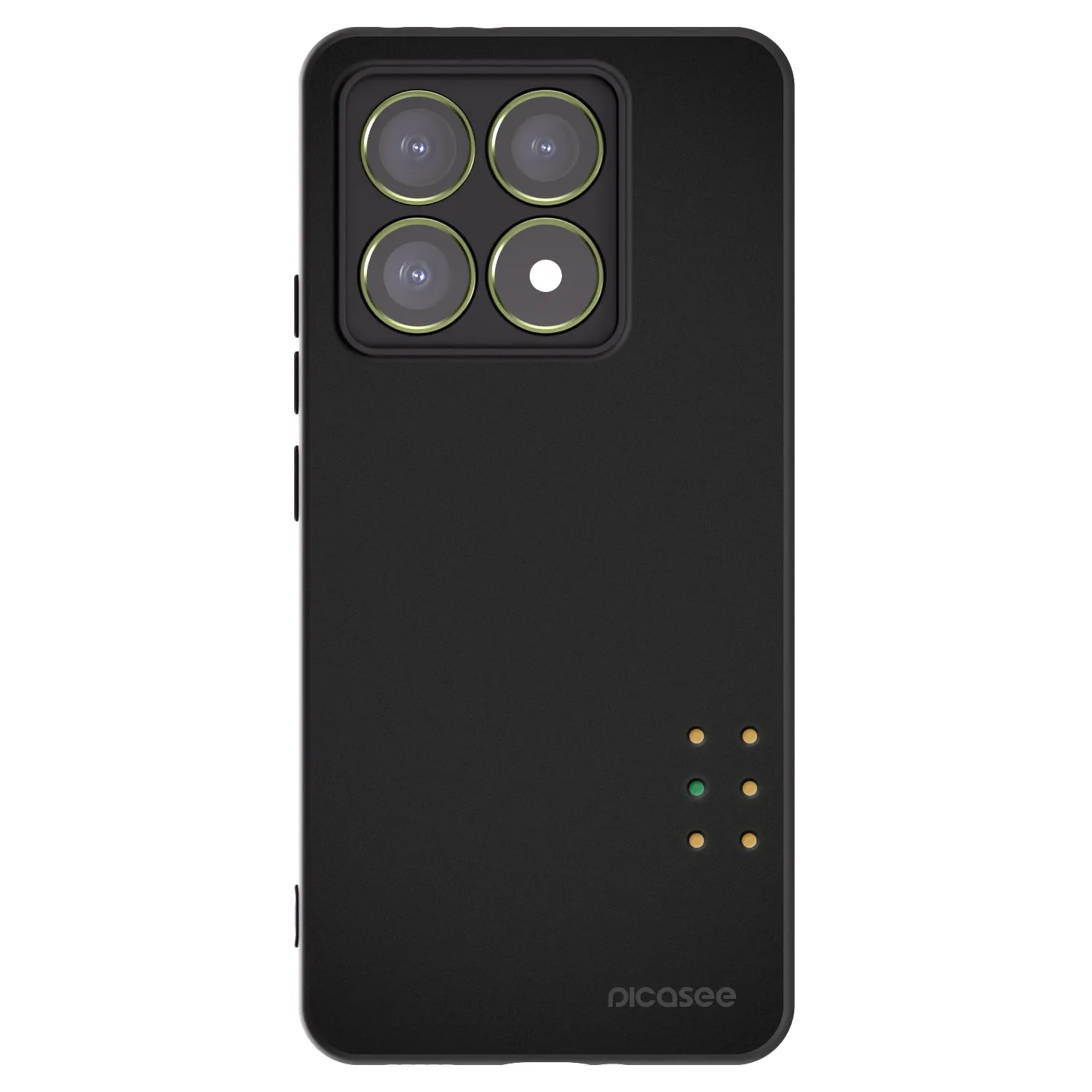 Picasee crna silikonska maskica za Xiaomi 14T - Pulse