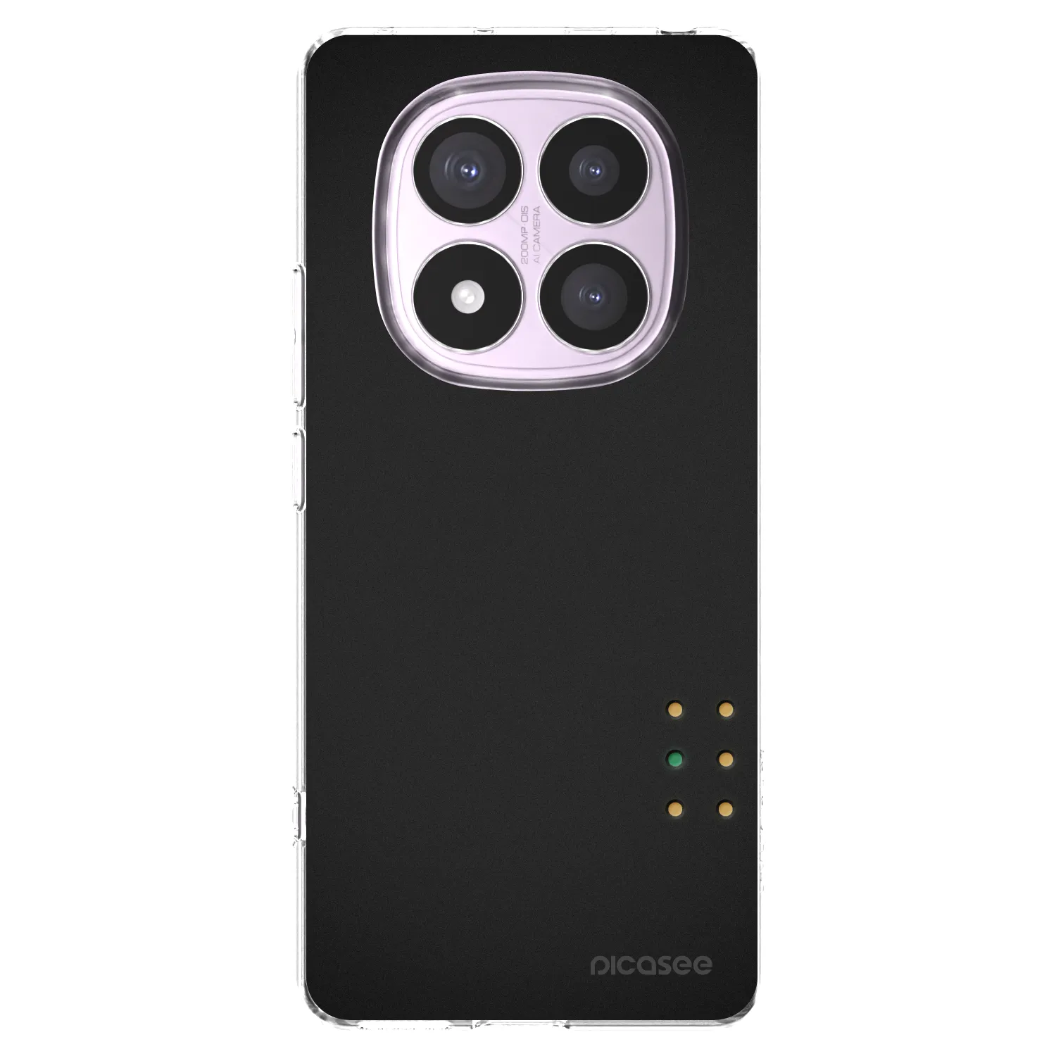 Picasee silikonska prozirna maskica za Xiaomi Redmi Note 14 Pro 5G - Pulse