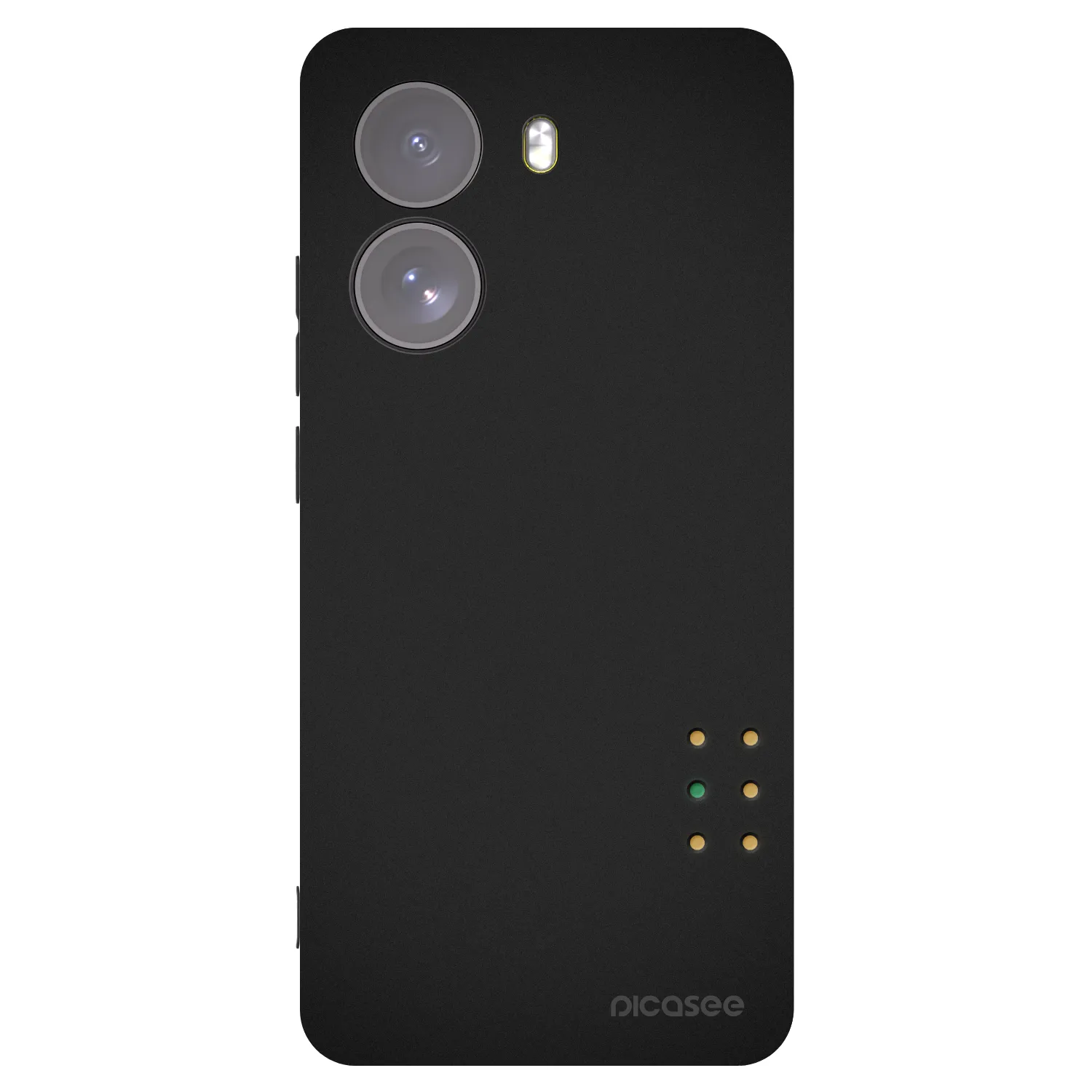 Picasee crna silikonska maskica za Xiaomi Poco X7 - Pulse