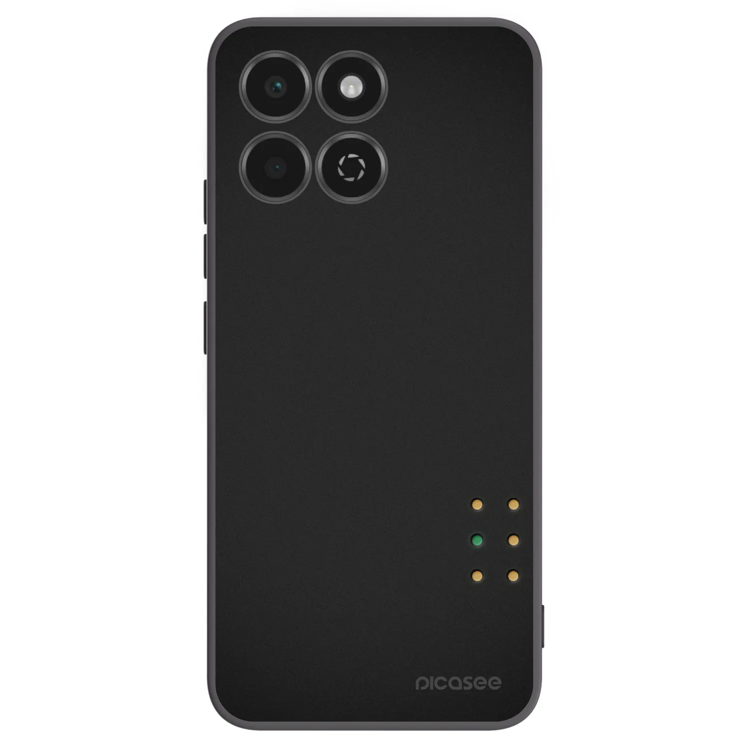 Picasee crna silikonska maskica za Honor 200 Smart 5G - Pulse