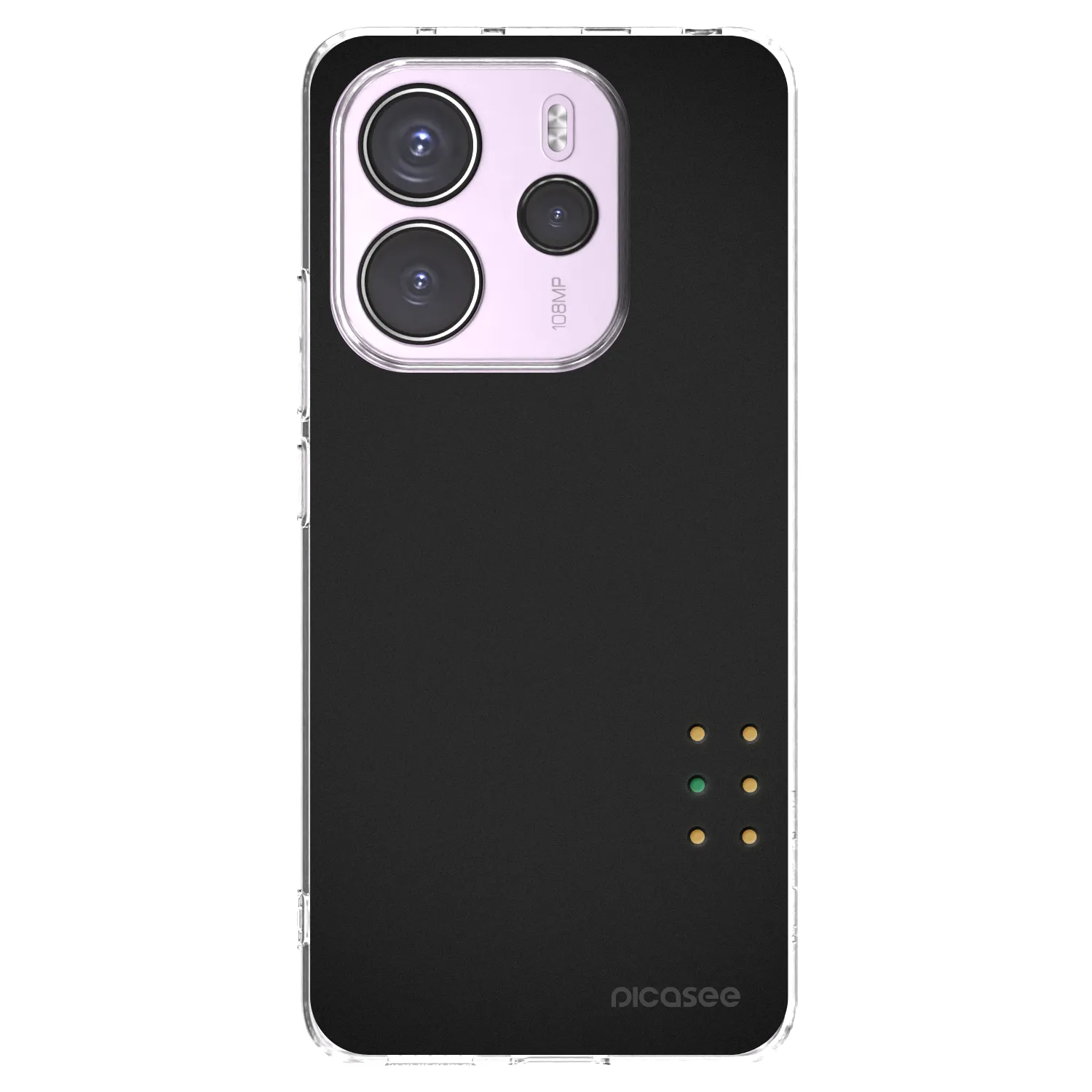 Picasee silikonska prozirna maskica za Xiaomi Redmi Note 14 4G - Pulse
