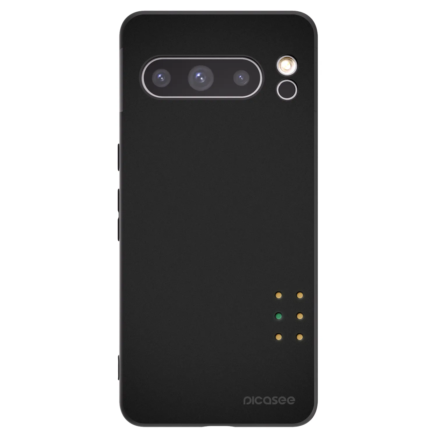Picasee crna silikonska maskica za Google Pixel 8 Pro - Pulse