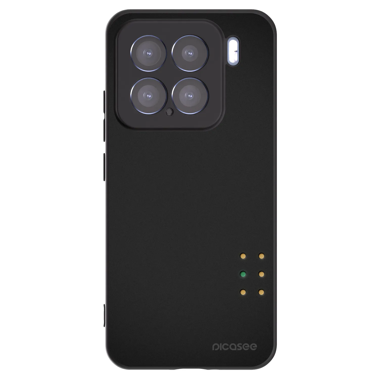 Picasee crna silikonska maskica za Xiaomi 15 - Pulse