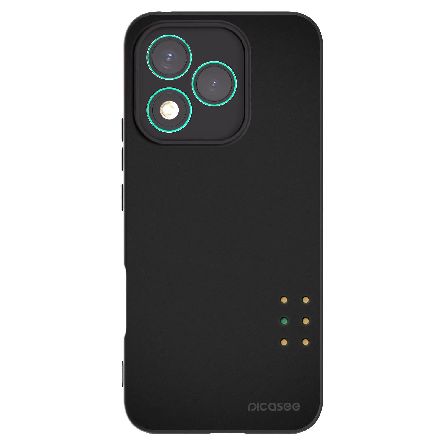 Picasee crna silikonska maskica za Honor 400 Lite 5G - Pulse