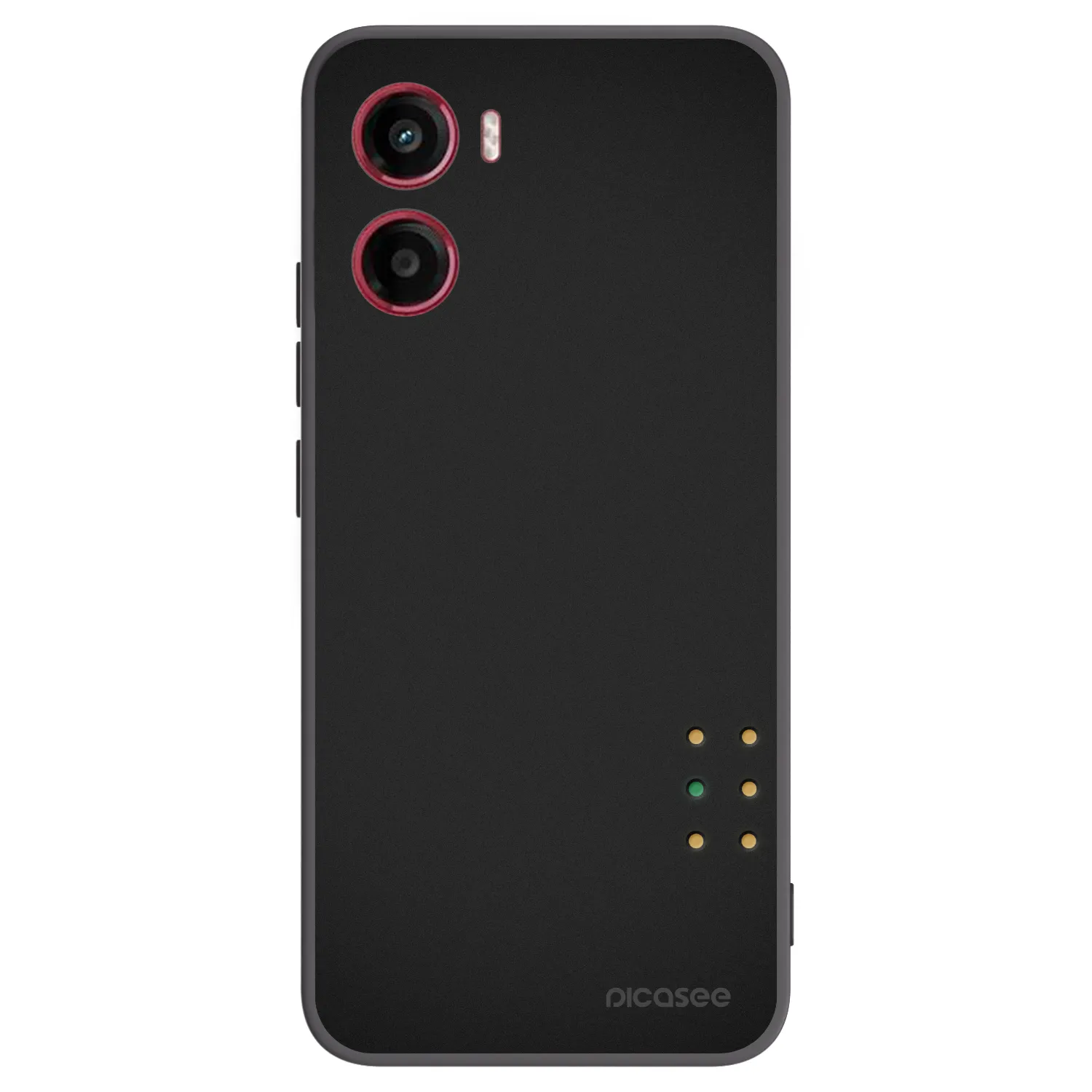 Picasee crna silikonska maskica za Motorola Moto G05 - Pulse