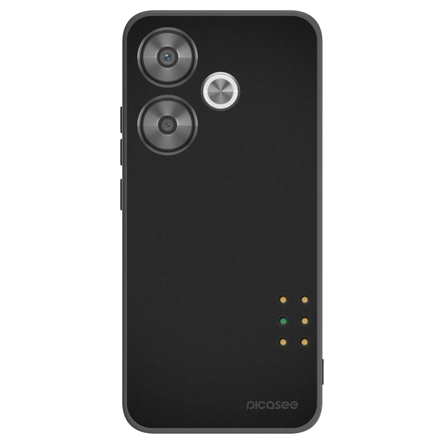Picasee crna silikonska maskica za Xiaomi Poco F6 - Pulse