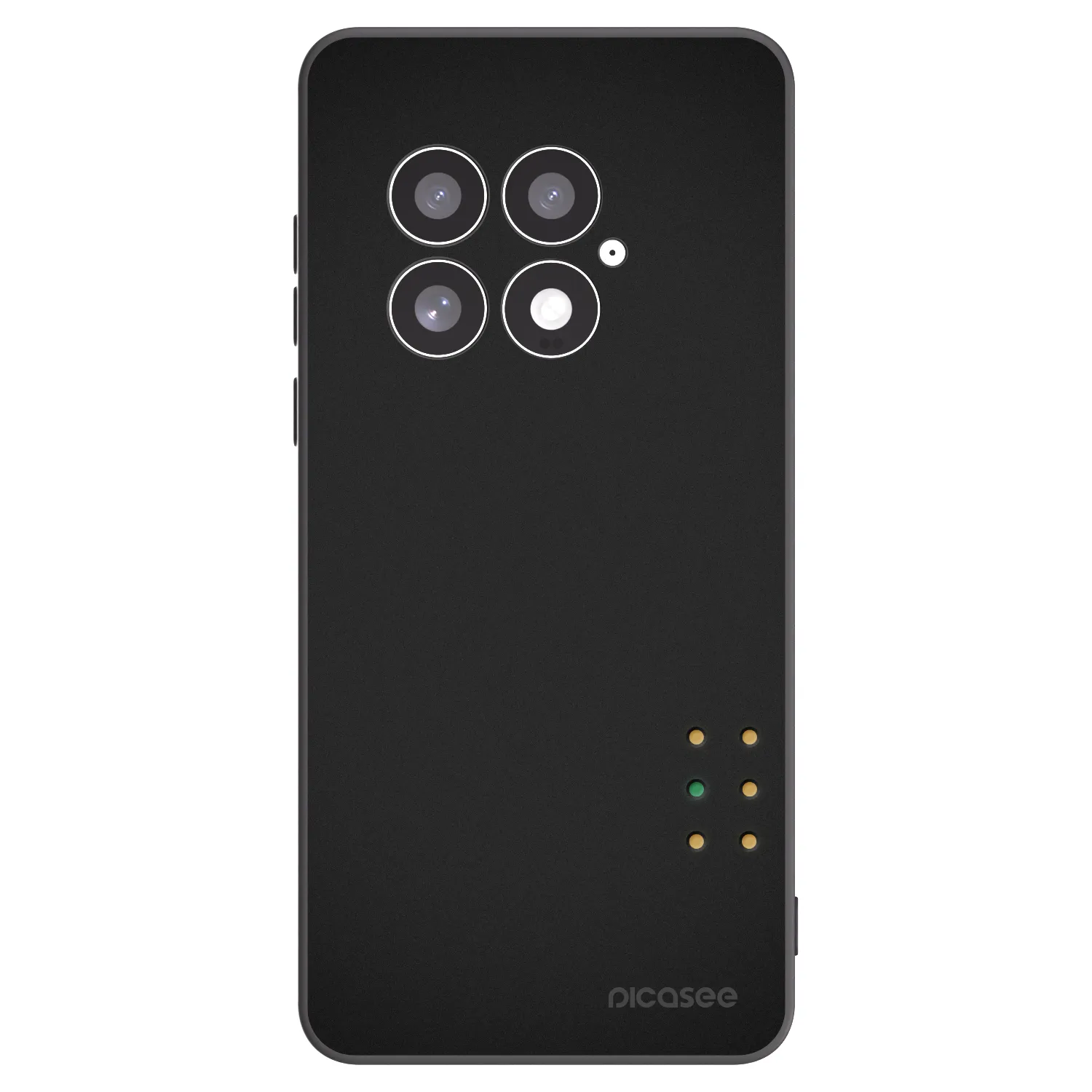 Picasee crna silikonska maskica za OnePlus 13 5G - Pulse