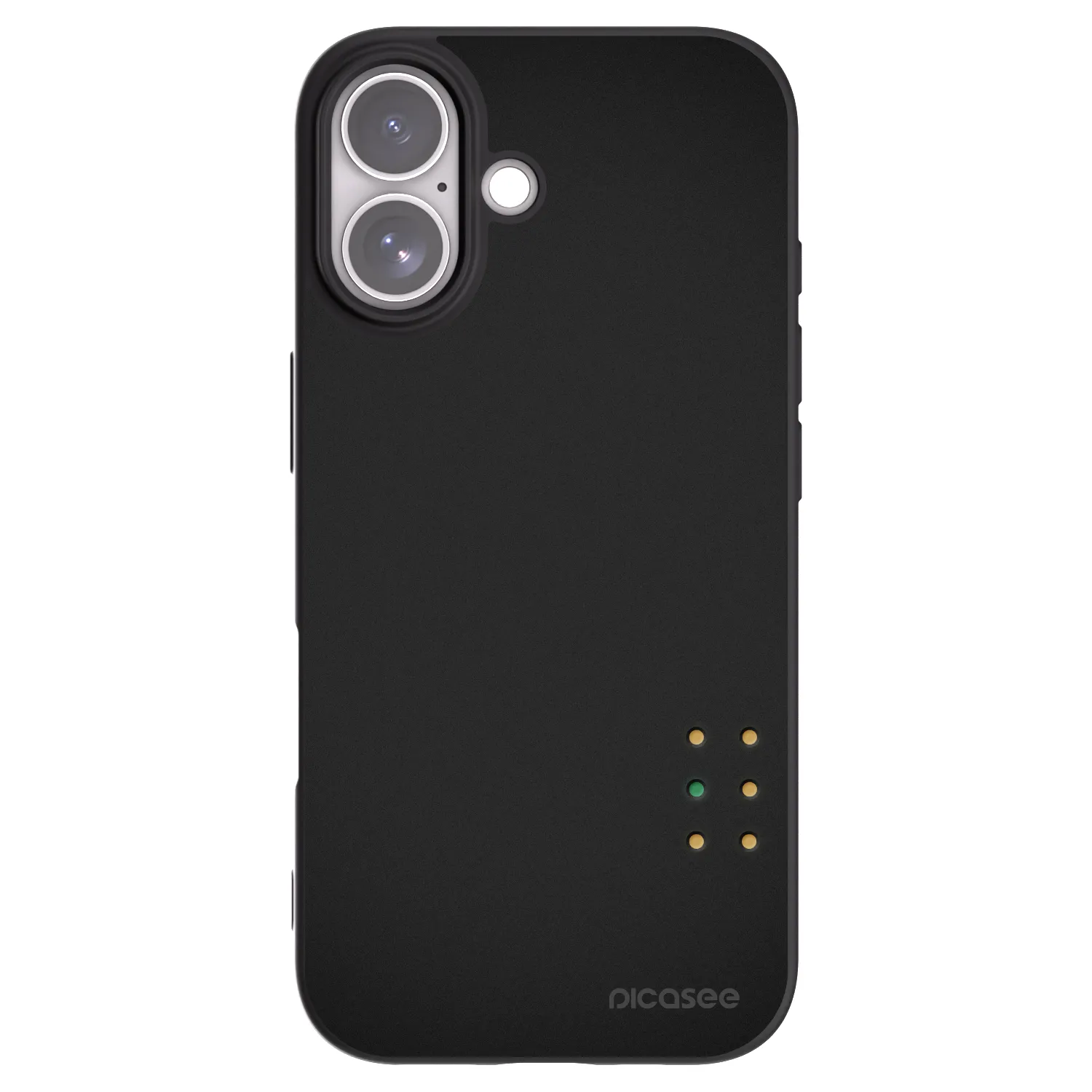Picasee crna silikonska maskica za Apple iPhone 17 - Pulse