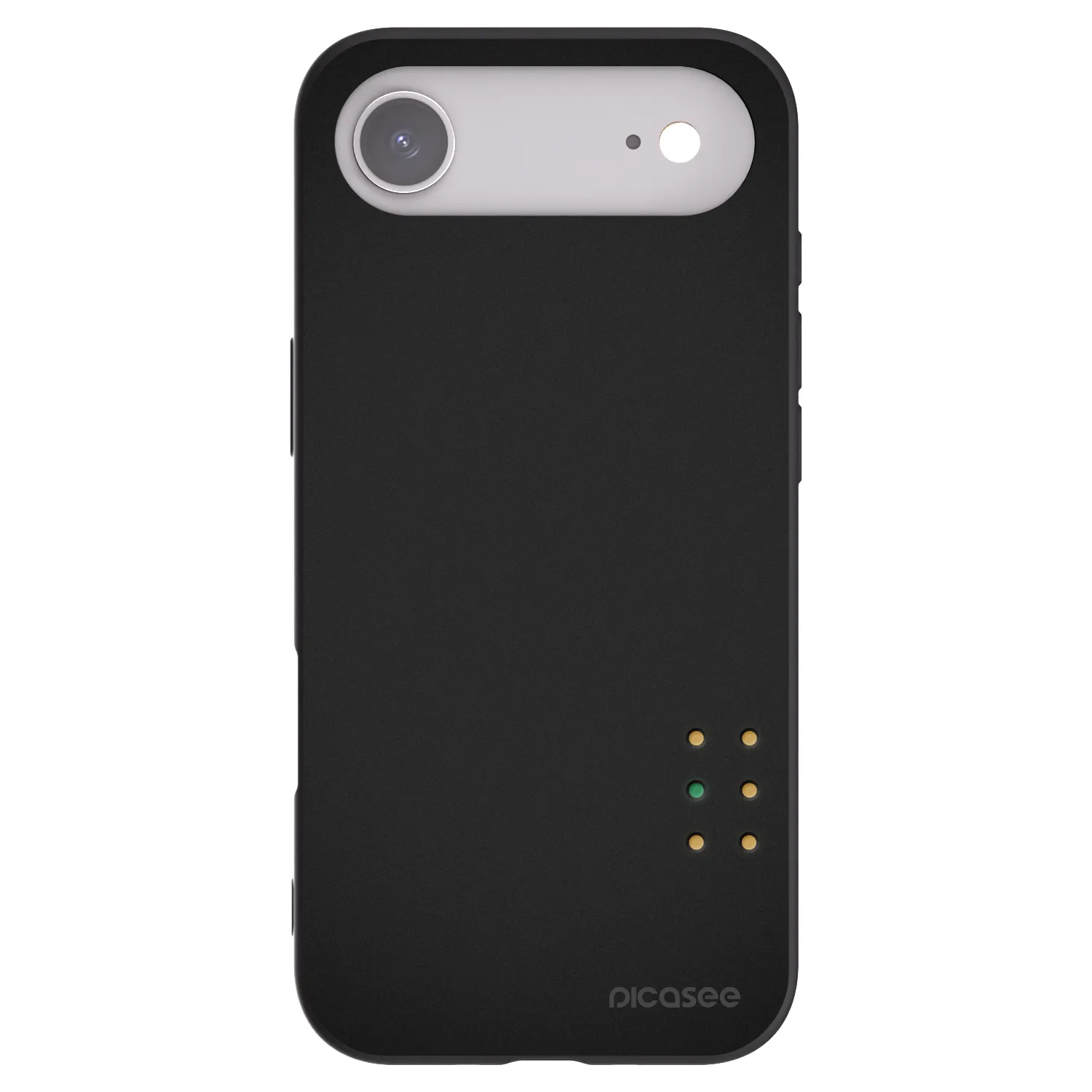 Picasee crna silikonska maskica za Apple iPhone Air - Pulse
